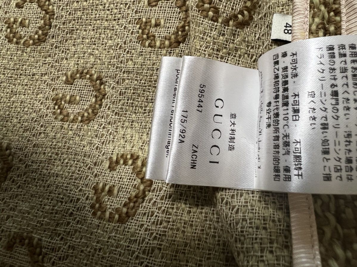 Gucci Gucci FW19 Textured G Wool coat with label Size US M / EU 48-50 / 2 - 19 Thumbnail