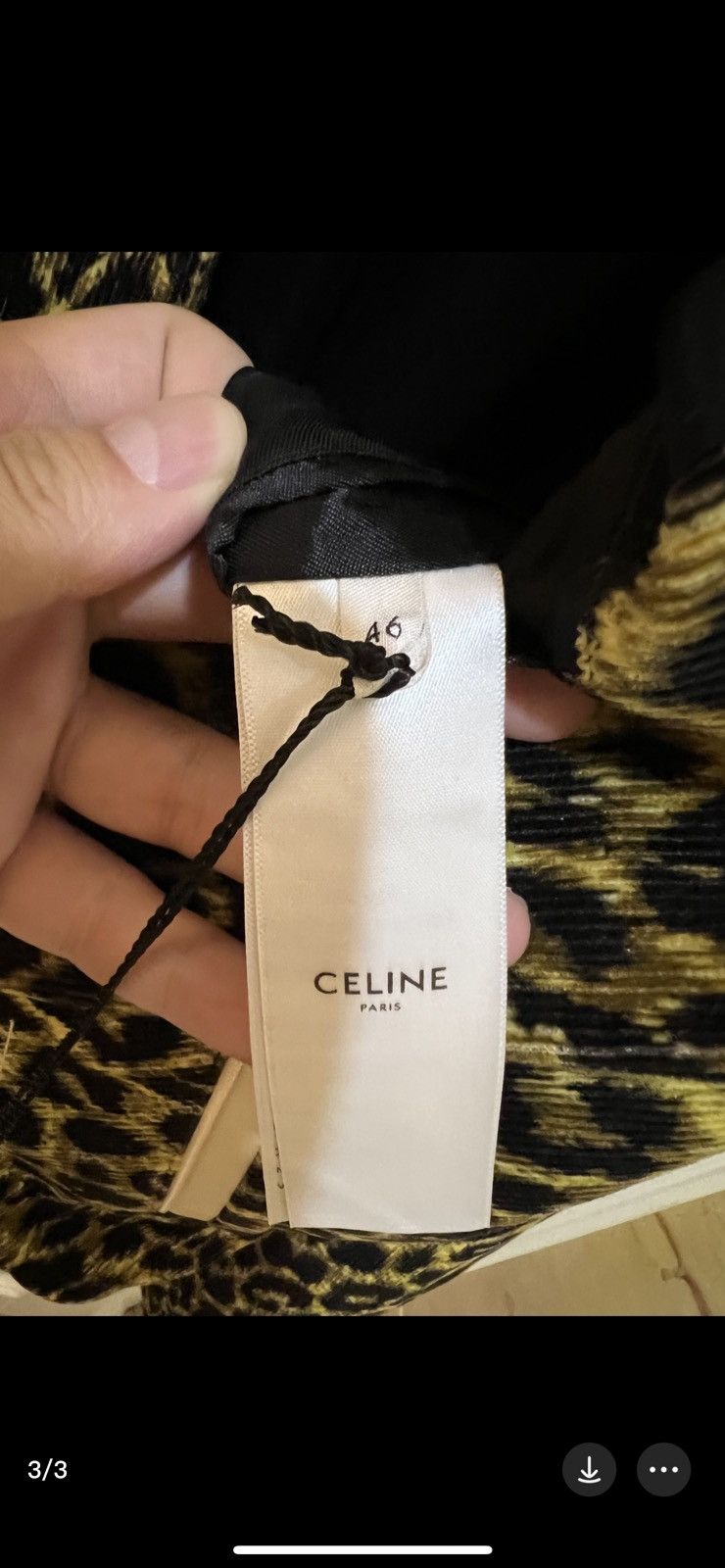 Celine × Hedi Slimane Classic babycat Teddy jacket Size US S / EU 44-46 / 1 - 4 Thumbnail