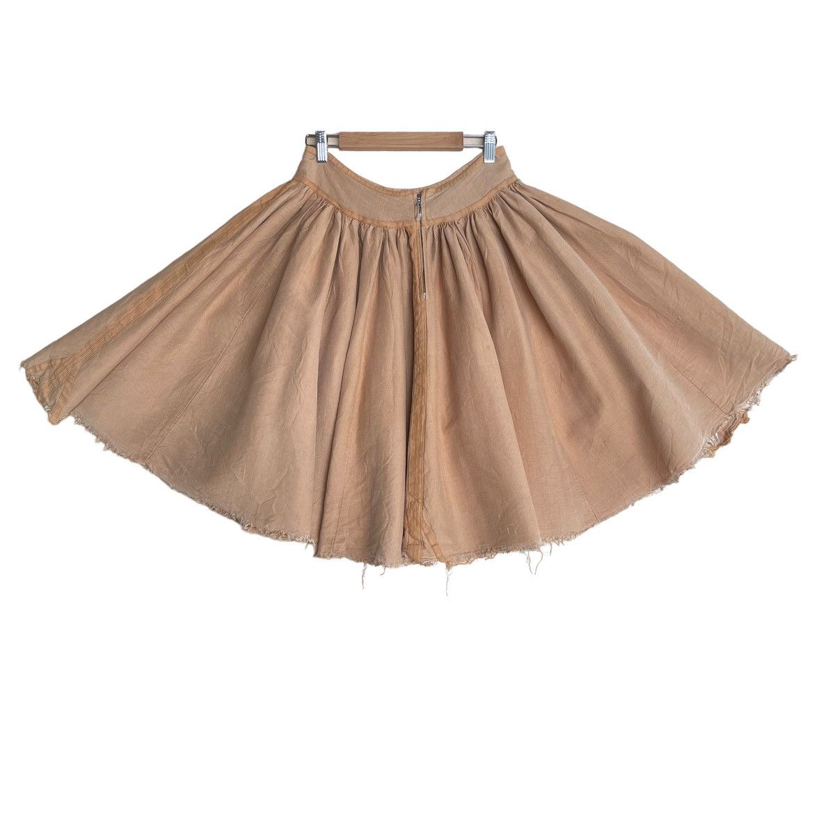 image of Dries Van Noten Distressed Skirt, Women's (Size 24)