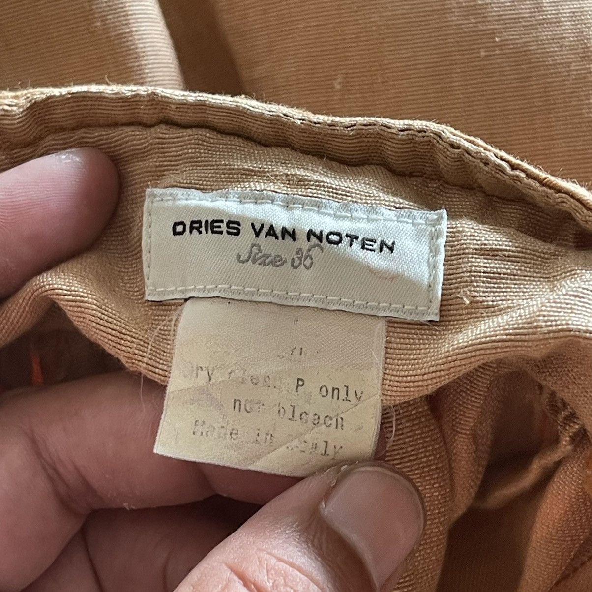 Dries Van Noten ⚡️QUICK SALE⚡️Dries Van Noten Distressed Skirt Size 24" / US 00 / IT 34 - 10 Thumbnail