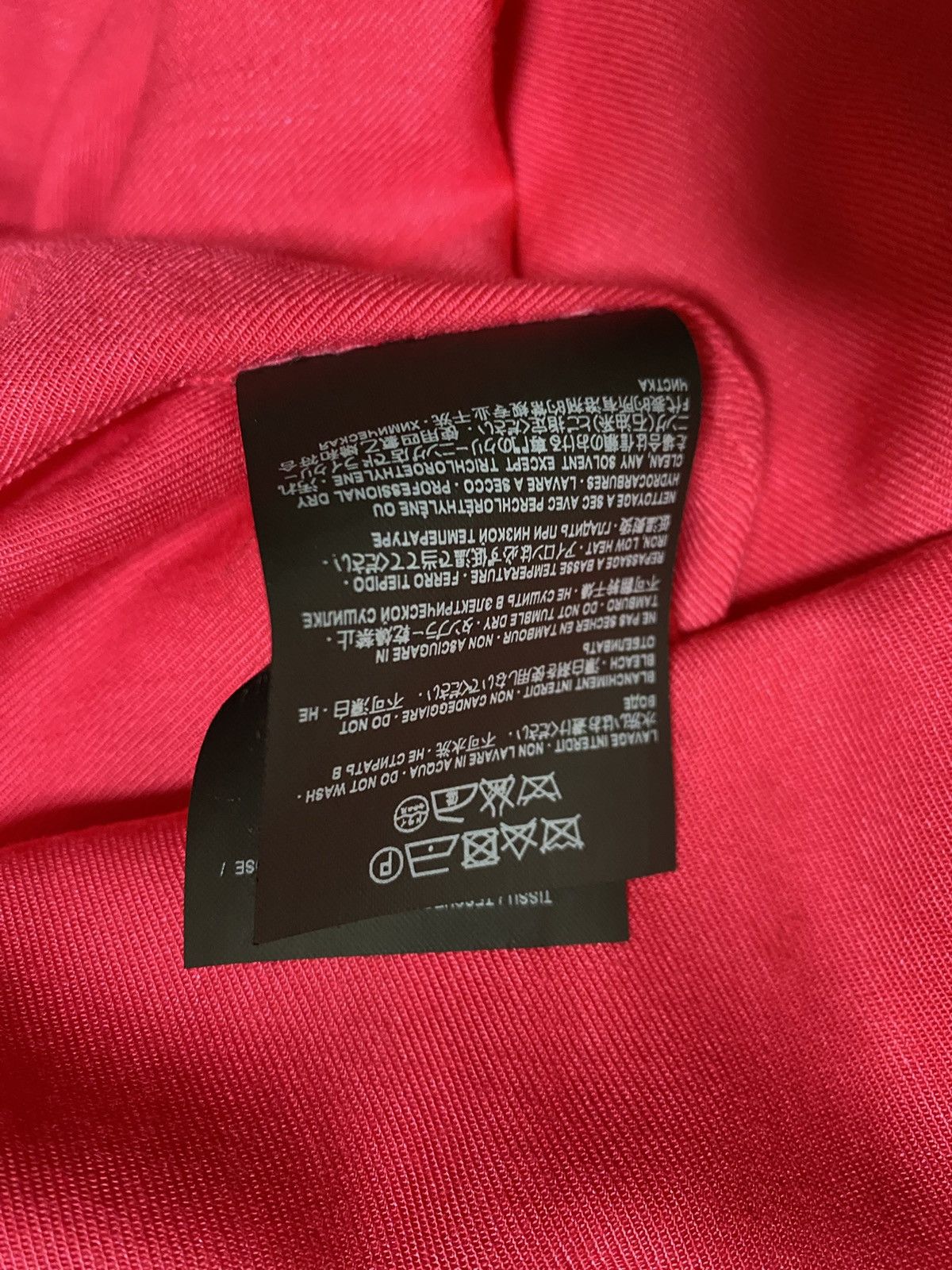 Hedi Slimane × Saint Laurent Paris SS16 pink oversized viscose shirt Size US M / EU 48-50 / 2 - 11 Thumbnail