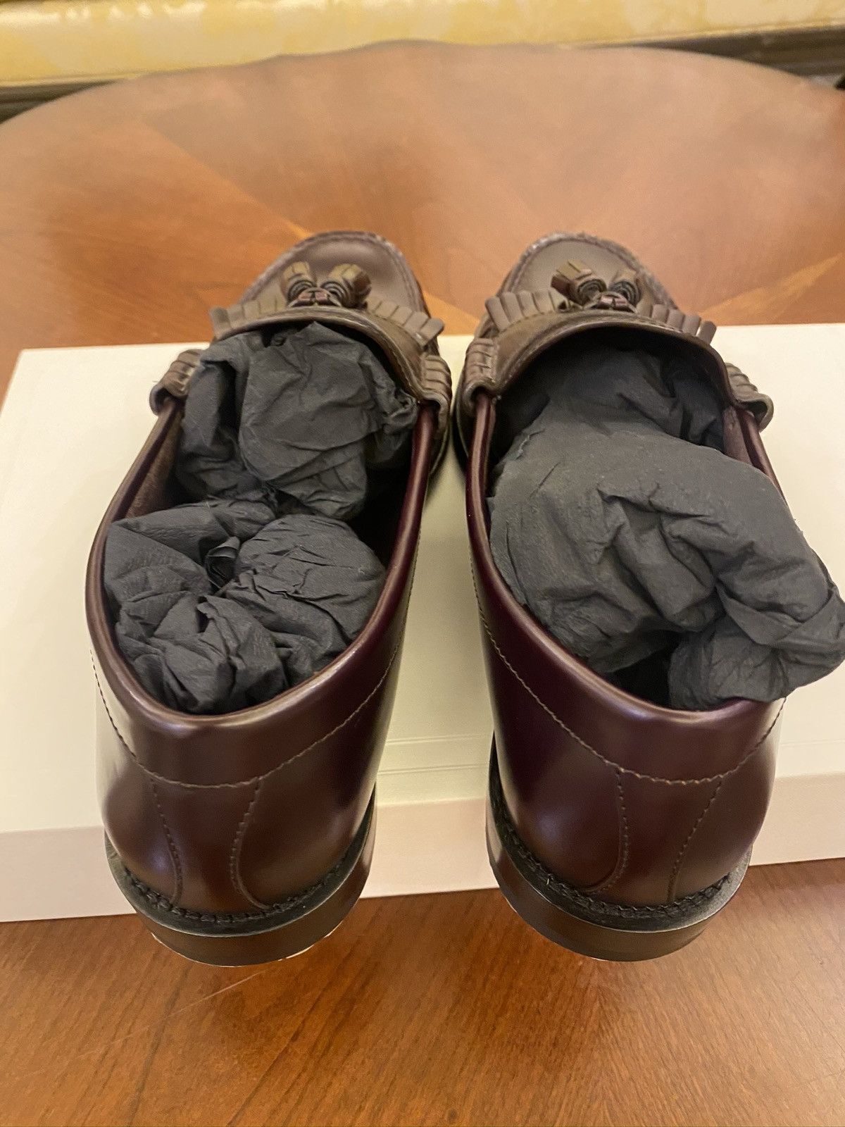 Celine × Hedi Slimane Brown tassel loafer Size US 7 / EU 40 - 6 Thumbnail