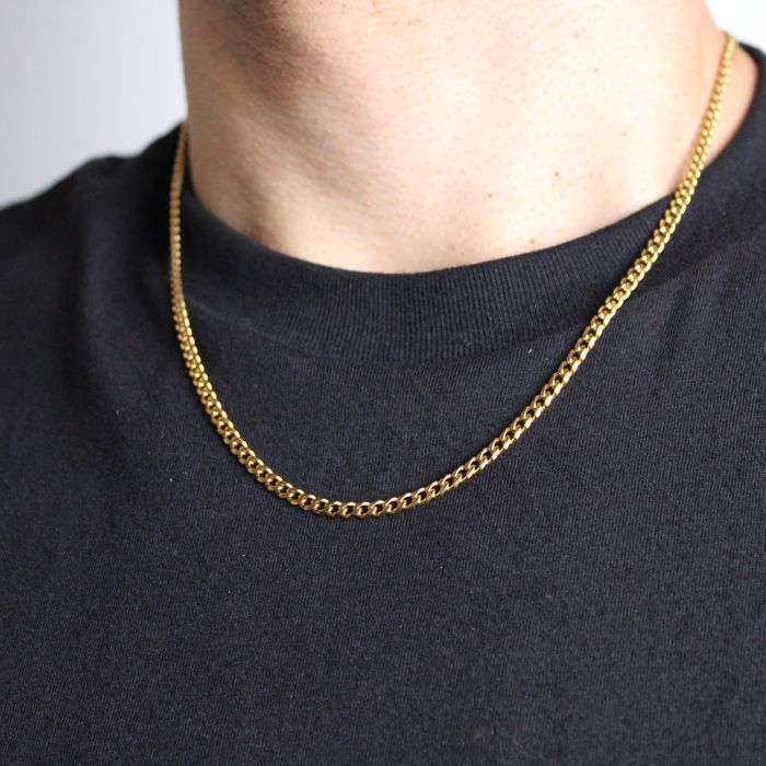 vintage cuban chain link necklace