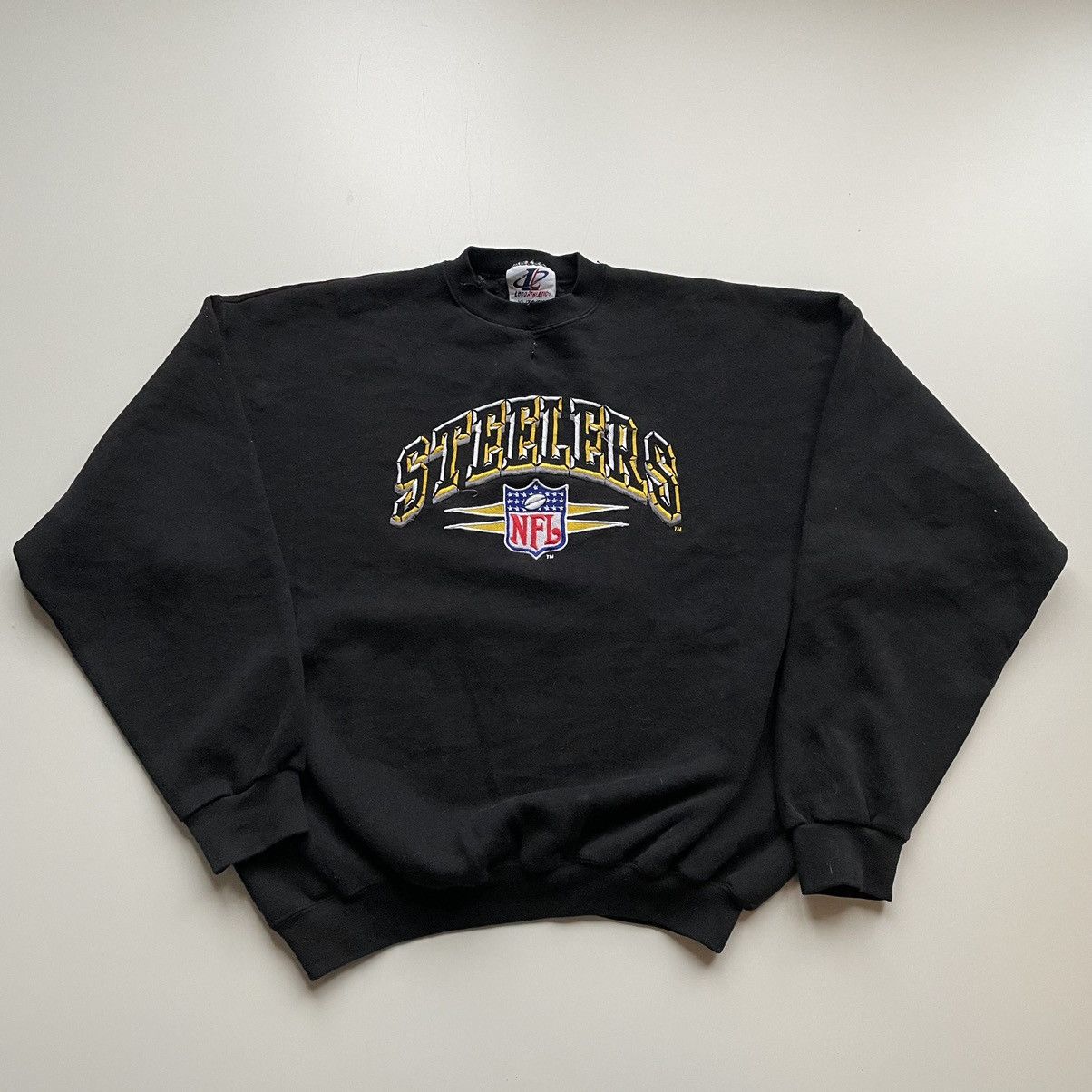 NFL Vintage 90s Pittsburgh Steelers Embroidered NFL Crewneck XL Size US XL / EU 56 / 4 - 1 Thumbnail