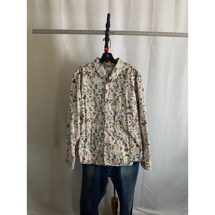 Denim & Flower Ricky Singh Men XL Short Sleeve Button Shirt