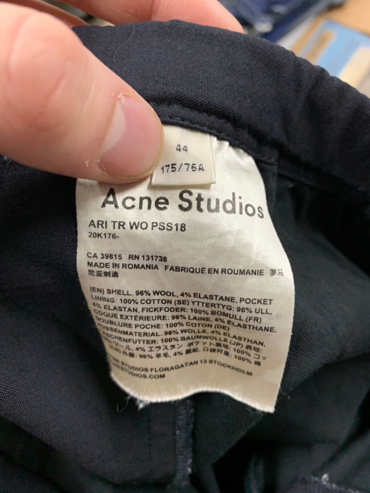 Acne Studios Acne Studios Slack Pants Size US 30 / EU 46 - 5 Thumbnail