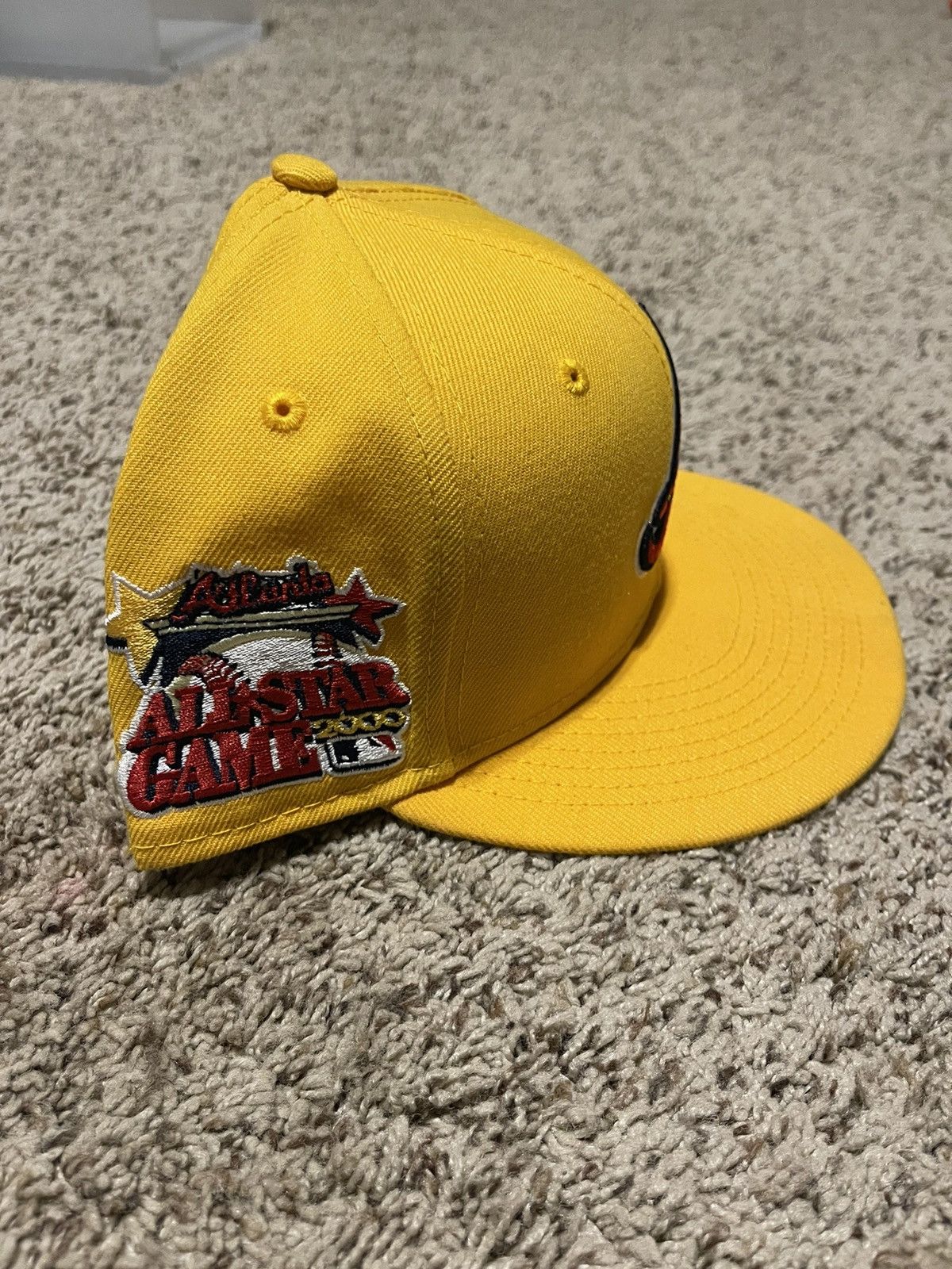 New Era Atlanta Braves 2000 All Star Game Fitted Hat SIZE 7 3/8 Size ONE SIZE - 3 Thumbnail