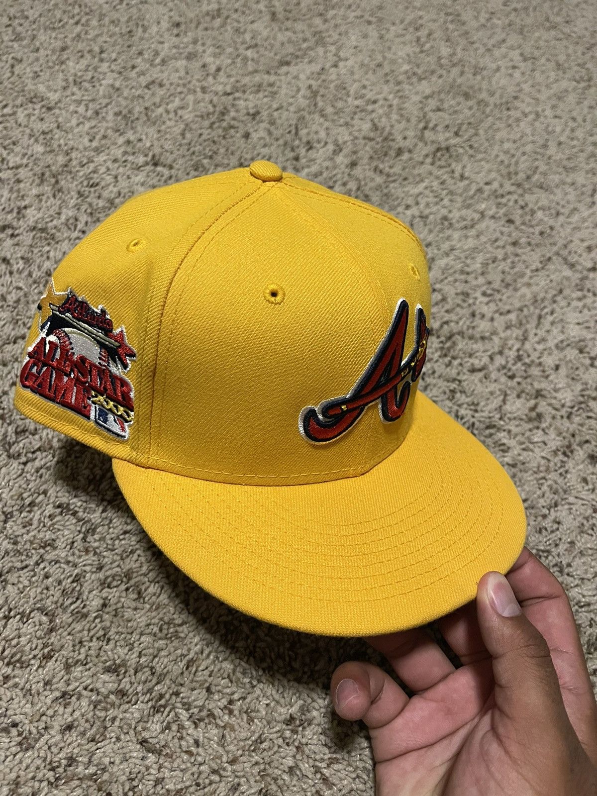 New Era Atlanta Braves 2000 All Star Game Fitted Hat SIZE 7 3/8 Size ONE SIZE - 2 Thumbnail