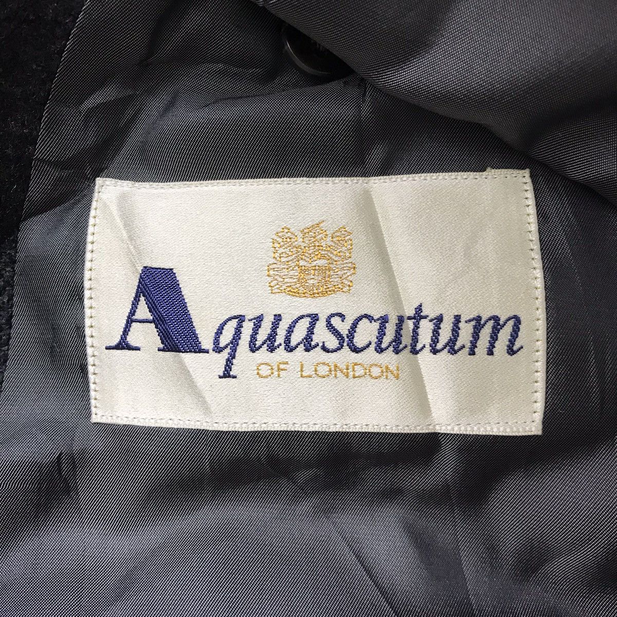 Aquascutum AQUASCUTUM British Brand Check Grey Blazer Coat Jacket Size US S / EU 44-46 / 1 - 4 Thumbnail