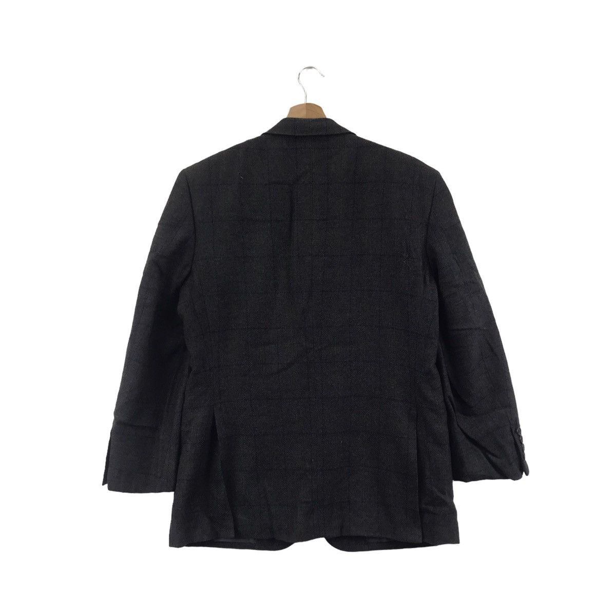 Aquascutum AQUASCUTUM British Brand Check Grey Blazer Coat Jacket Size US S / EU 44-46 / 1 - 8 Thumbnail
