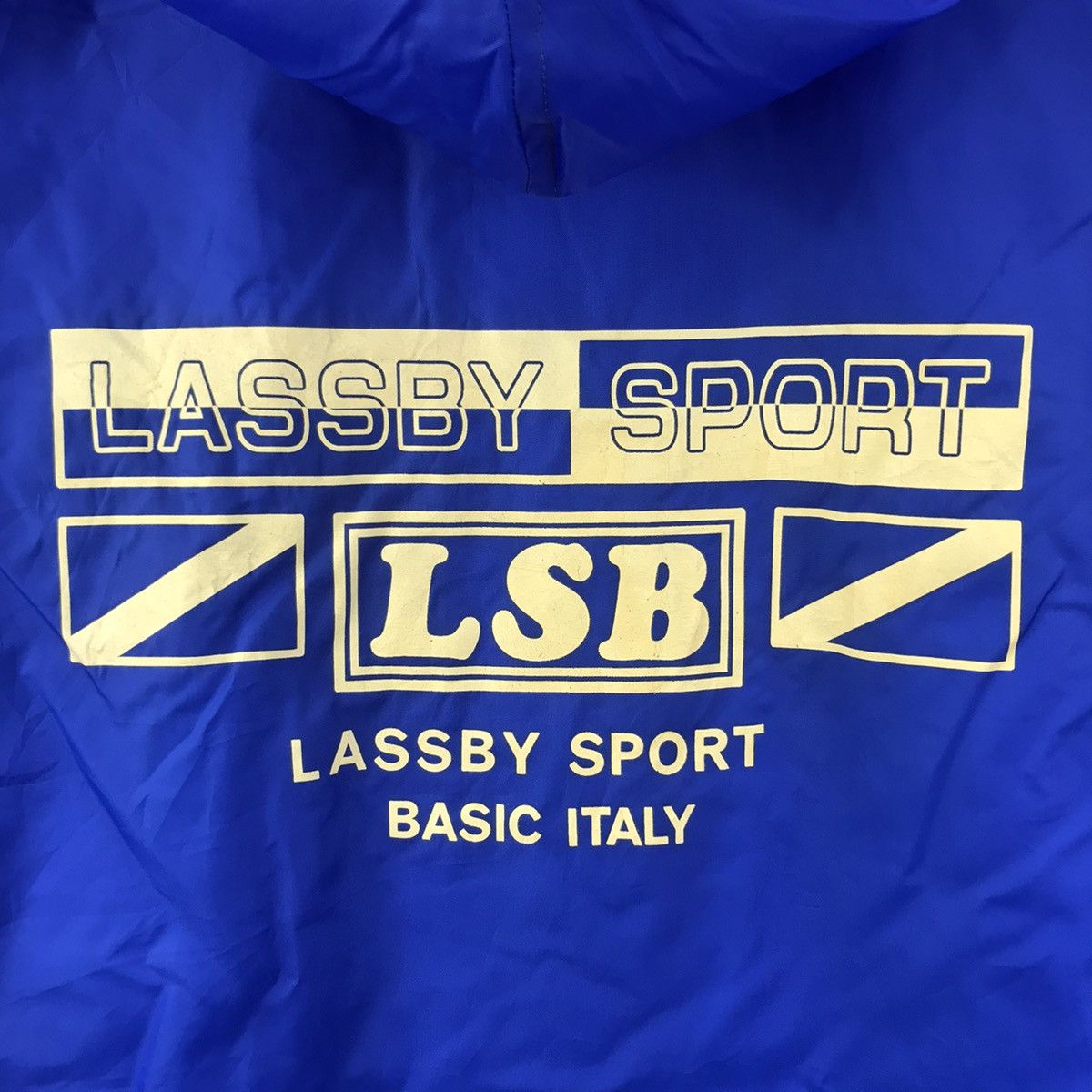 Vintage LASSBY SPORT Basic Italy Sportswear Coach Hooded Jacket Size US M / EU 48-50 / 2 - 2 Thumbnail