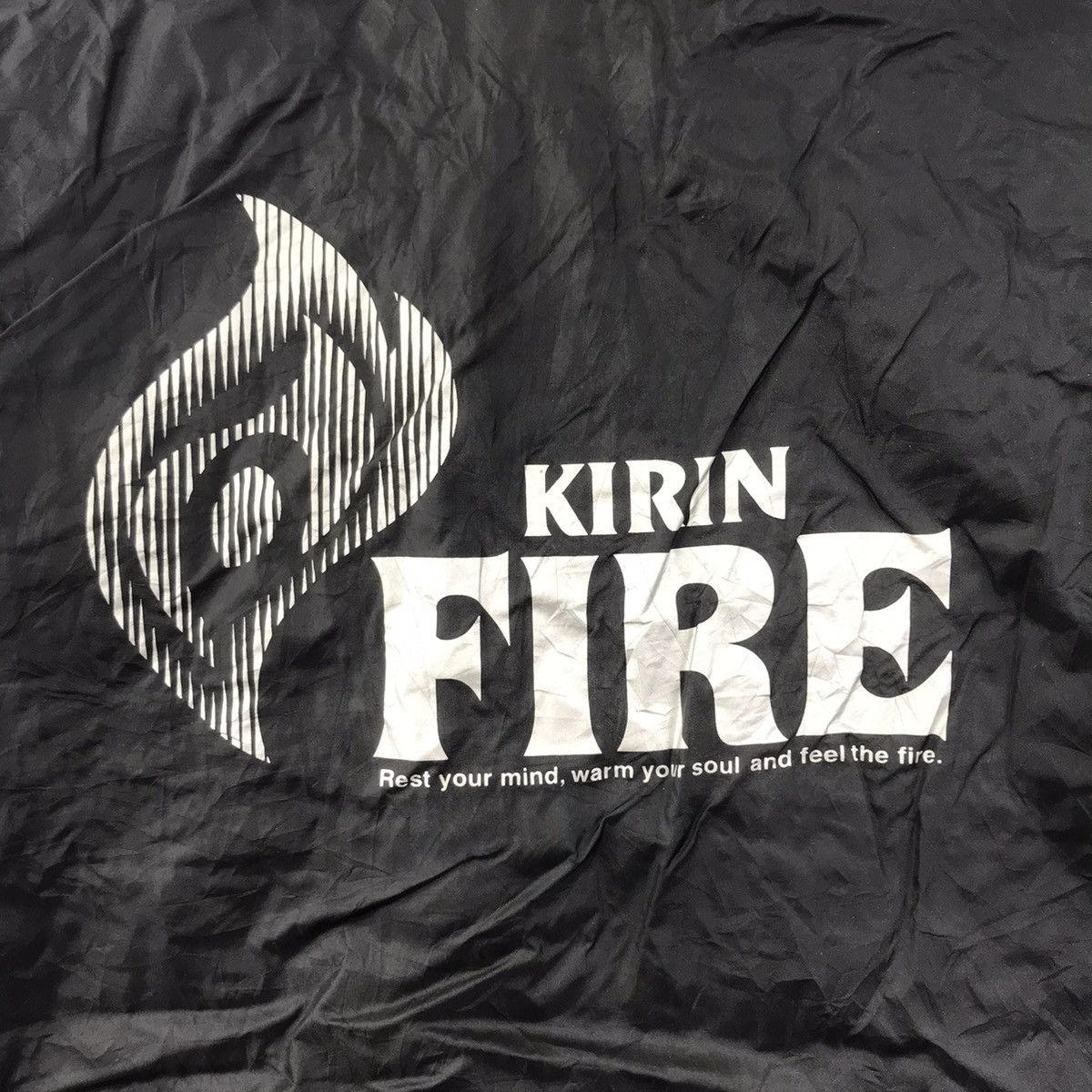 Vintage Vintage KIRIN FIRE Windbreaker Coach Black Jacket Size US L / EU 52-54 / 3 - 2 Thumbnail