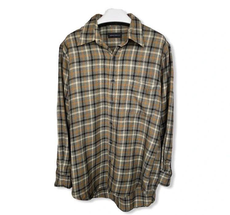 image of Plaid Tartan Flannel Shirt, Men's (Size Medium)