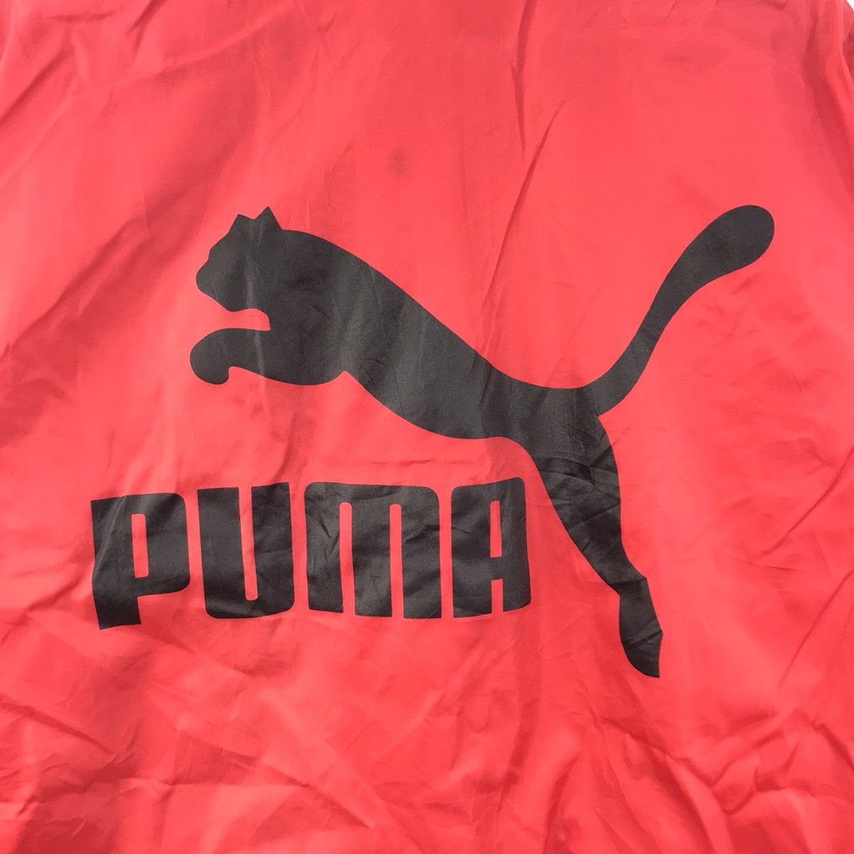 Puma PUMA Emboidered Logo Windbreaker Coach Red Jacket Size US L / EU 52-54 / 3 - 2 Thumbnail