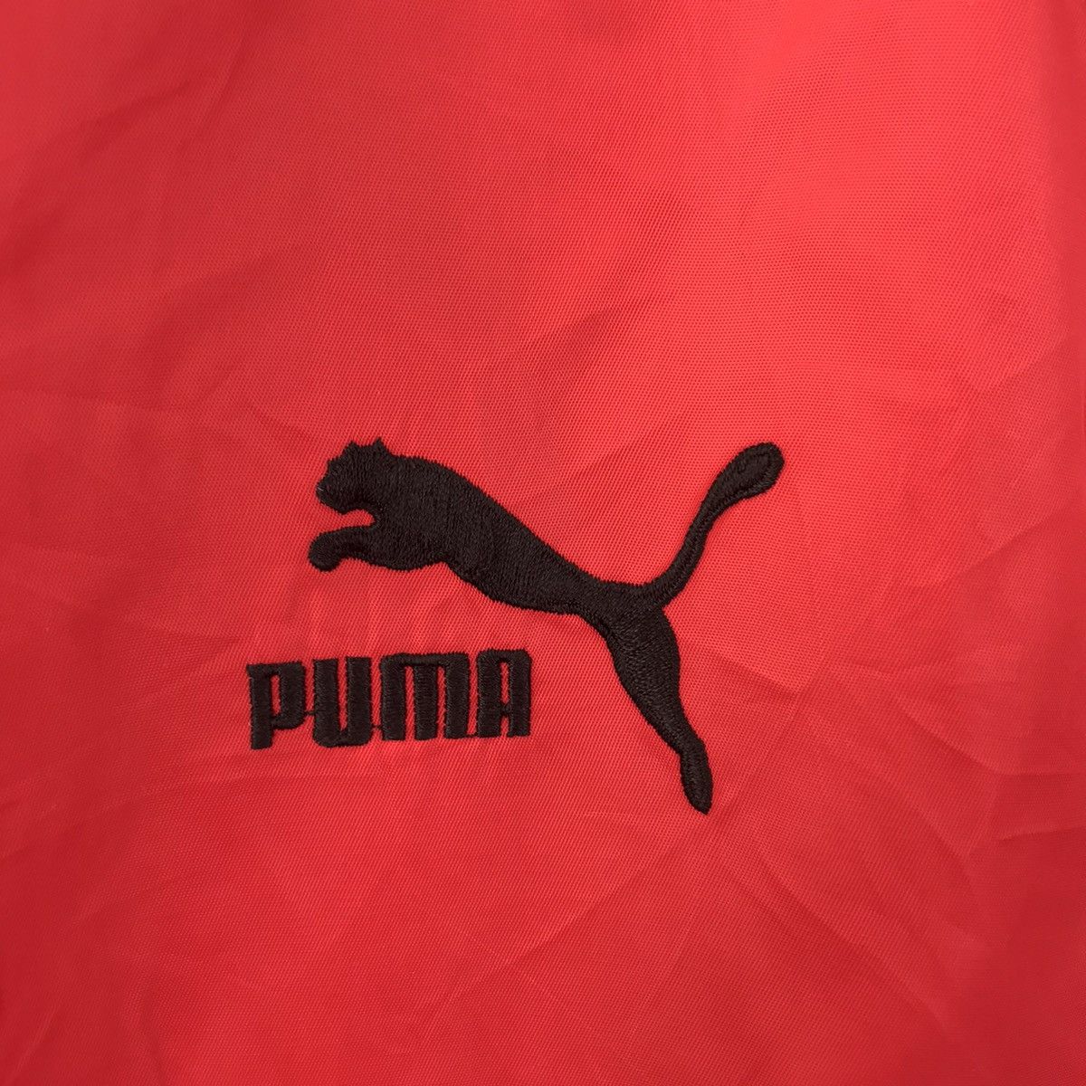 Puma PUMA Emboidered Logo Windbreaker Coach Red Jacket Size US L / EU 52-54 / 3 - 5 Thumbnail