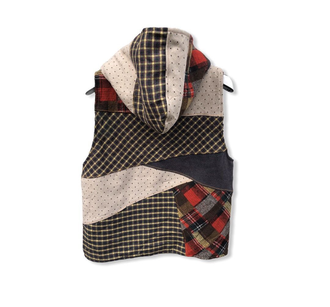 Designer × Japanese Brand Japanese Brand Cube Suger Patchwork Design Hoodies Vest Size US S / EU 44-46 / 1 - 3 Thumbnail