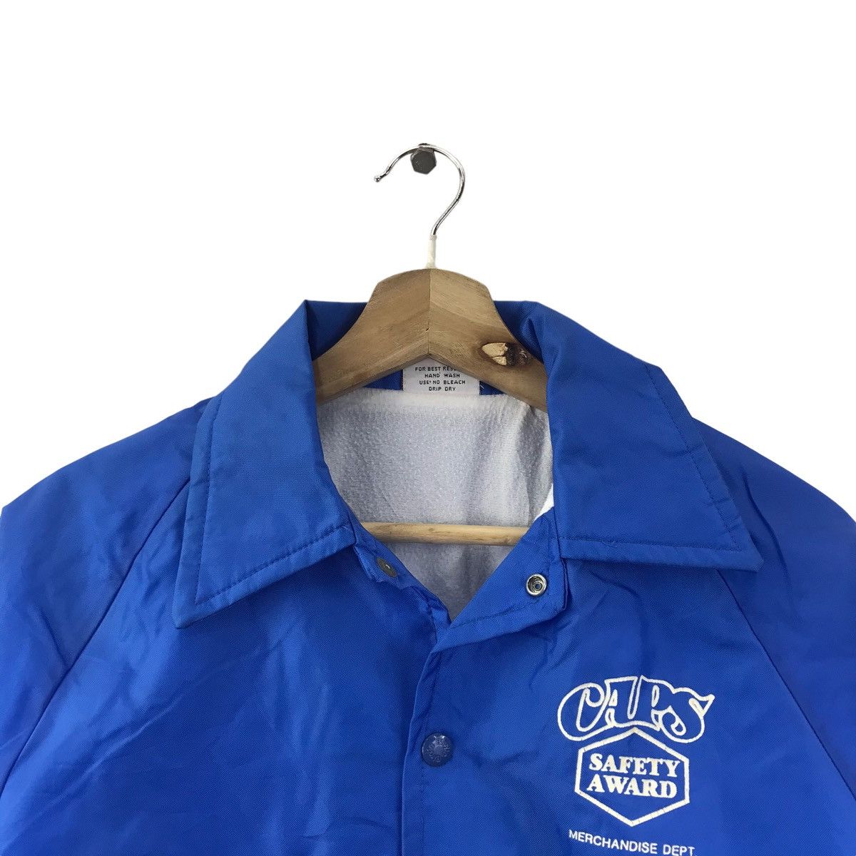 Vintage BIRDIE by RICHARD LESLIE 1980s Usa Caps Safety Award Jacket Size US S / EU 44-46 / 1 - 2 Thumbnail