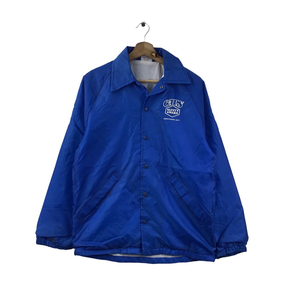 Vintage BIRDIE by RICHARD LESLIE 1980s Usa Caps Safety Award Jacket Size US S / EU 44-46 / 1 - 1 Thumbnail