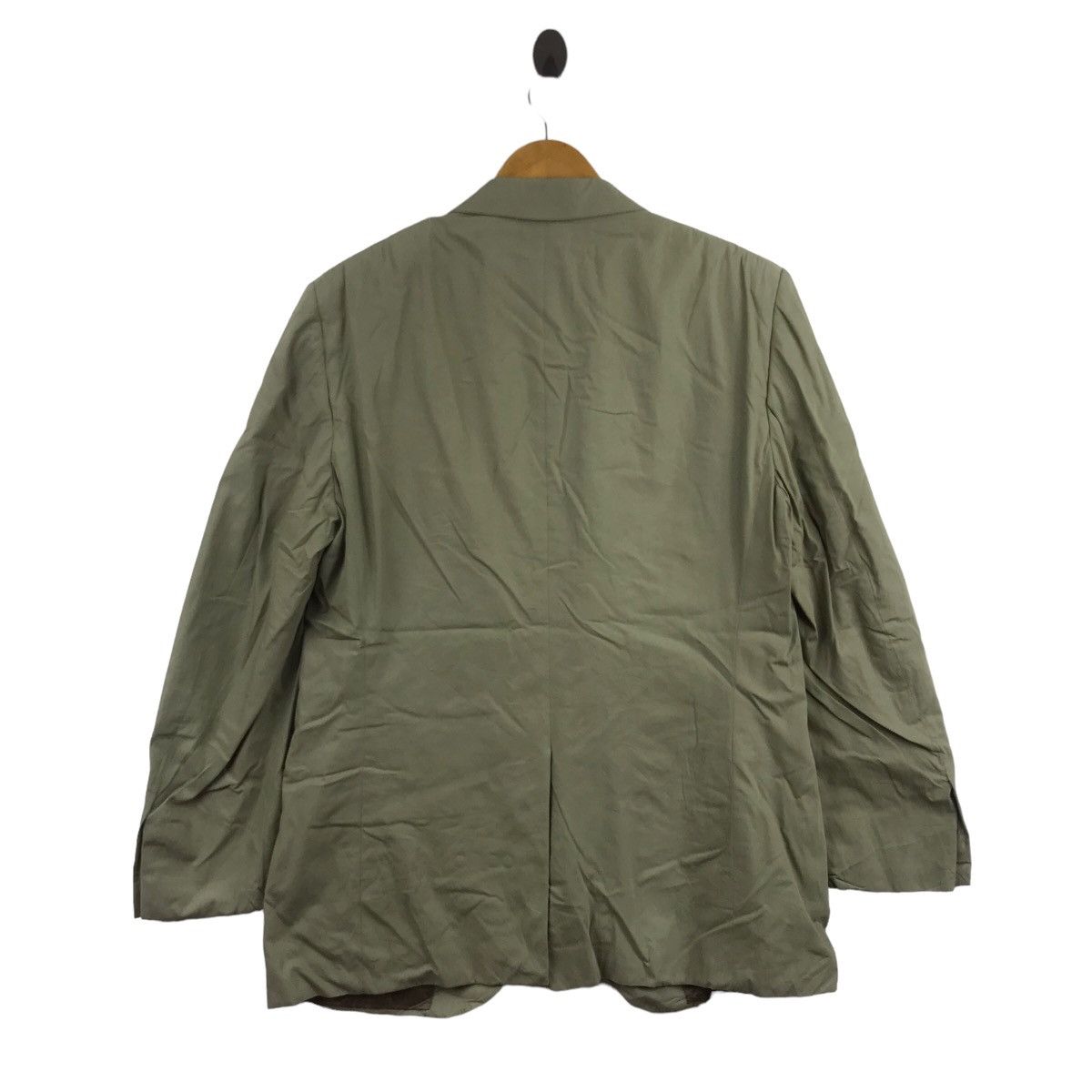 Vintage Vintage ALAN SCOTT Green Plain Blazer Coat Size US M / EU 48-50 / 2 - 10 Thumbnail