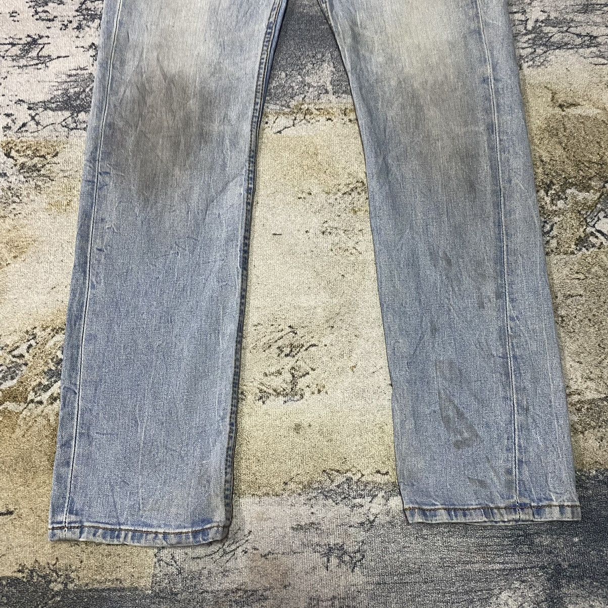 Levi's × Vintage Vintage Levis 514 Elastic Stain Washed Denim Jeans Size US 31 - 5 Thumbnail
