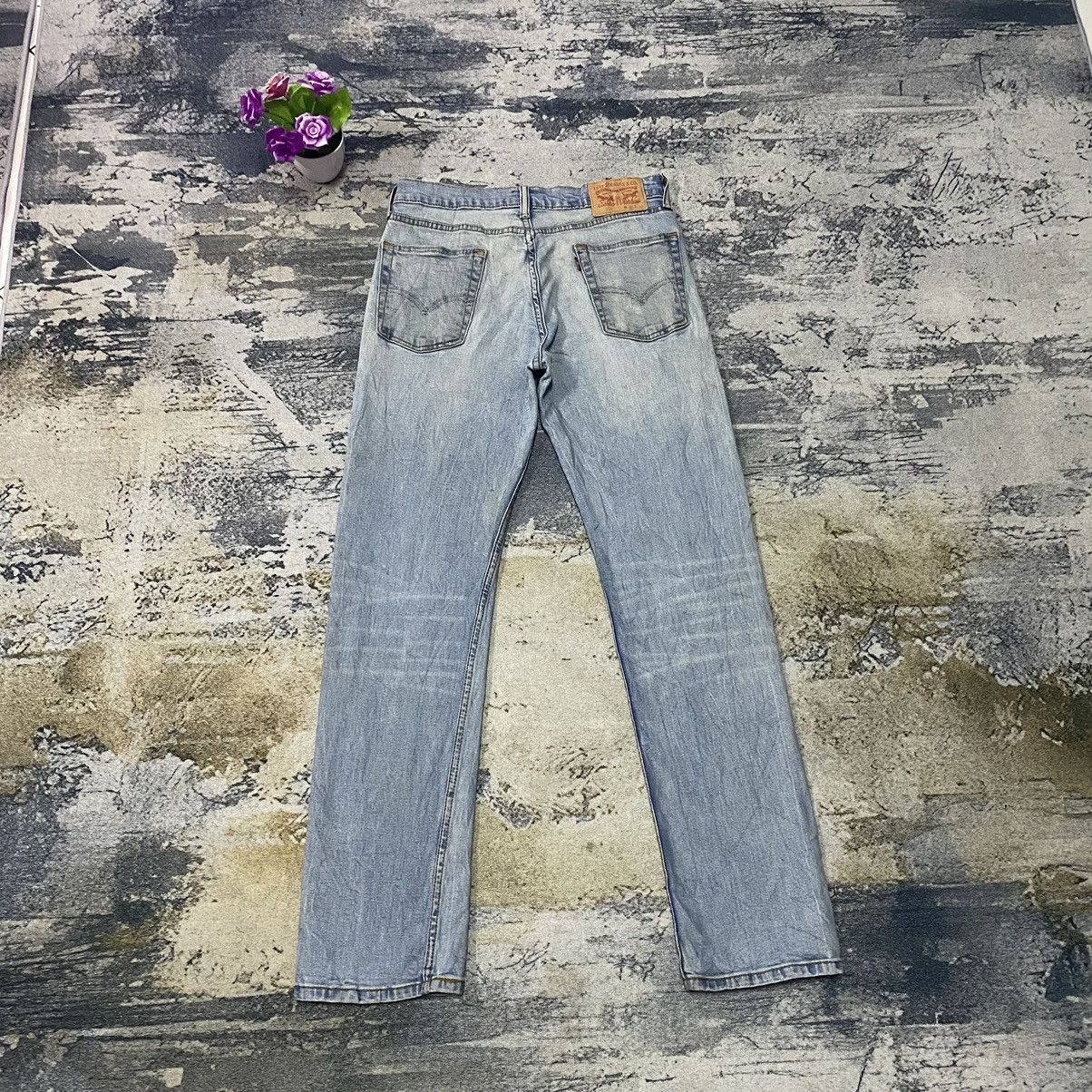 Levi's × Vintage Vintage Levis 514 Elastic Stain Washed Denim Jeans Size US 31 - 2 Thumbnail