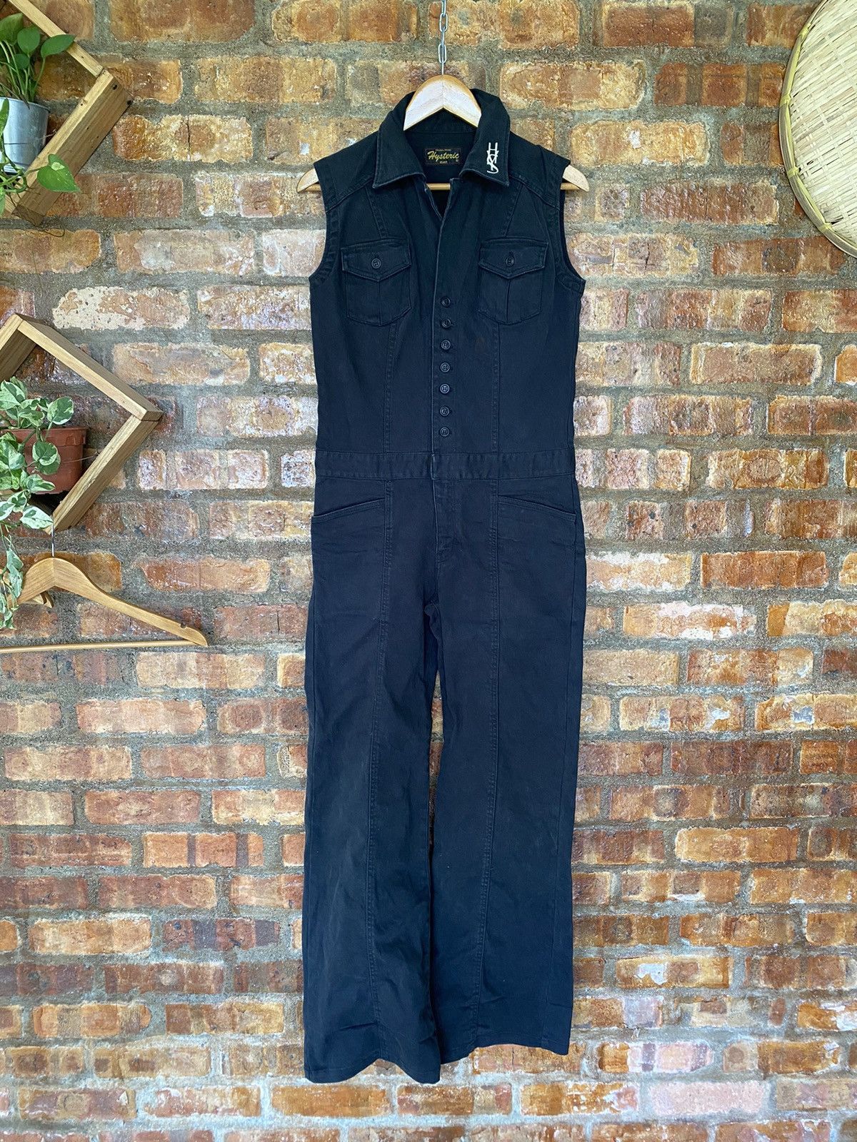 Hysteric Glamour 90s Hysteric Pin up girl tongue coverall /overall Size 30" / US 8 / IT 44 - 7 Thumbnail