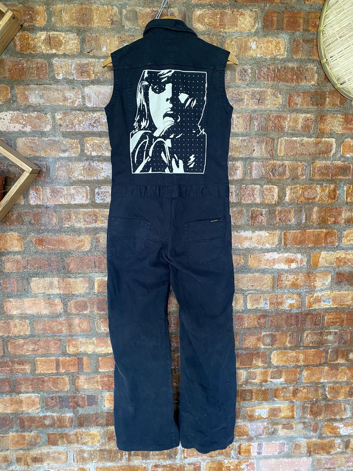 Hysteric Glamour 90s Hysteric Pin up girl tongue coverall /overall Size 30" / US 8 / IT 44 - 2 Thumbnail