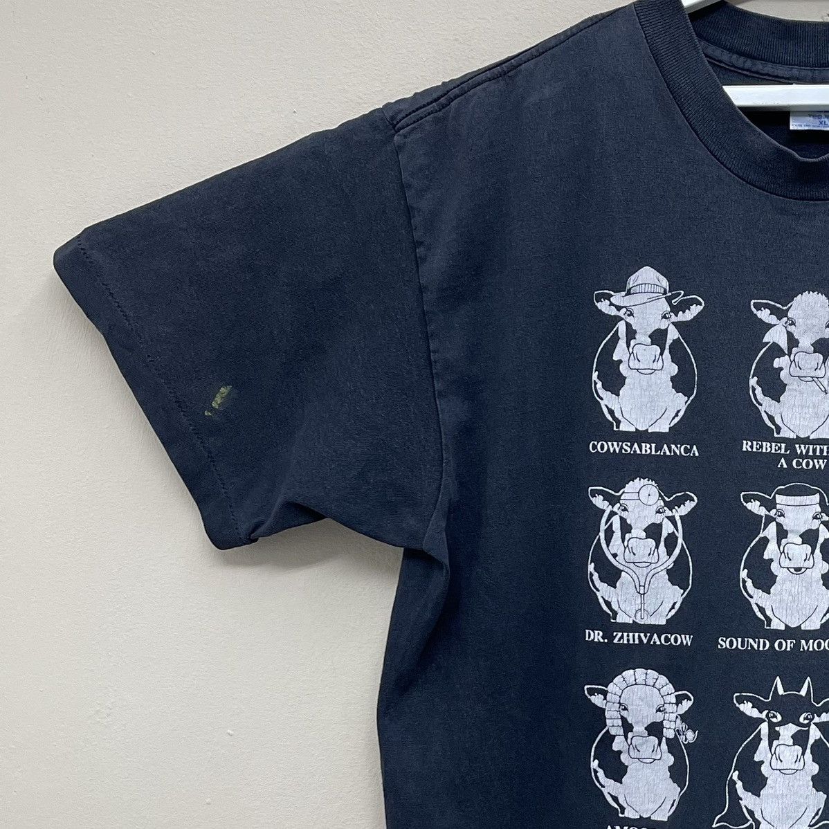 Vintage Vintage 90s History Of Moovies Comboy Movie Shirt Xlarge Size US XL / EU 56 / 4 - 3 Thumbnail