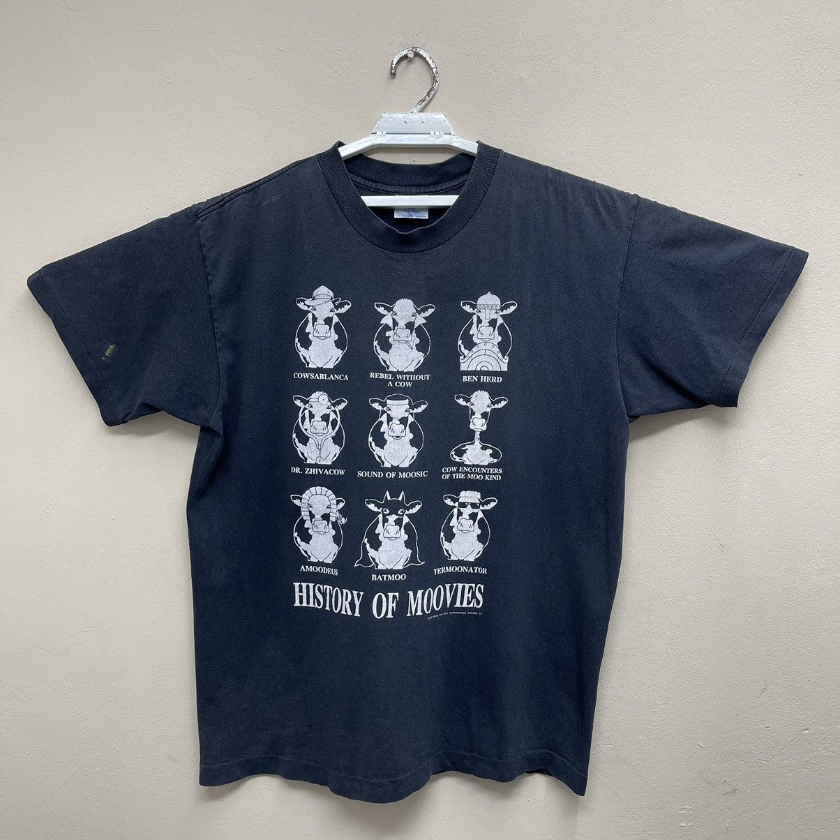 Vintage Vintage 90s History Of Moovies Comboy Movie Shirt Xlarge Size US XL / EU 56 / 4 - 1 Thumbnail
