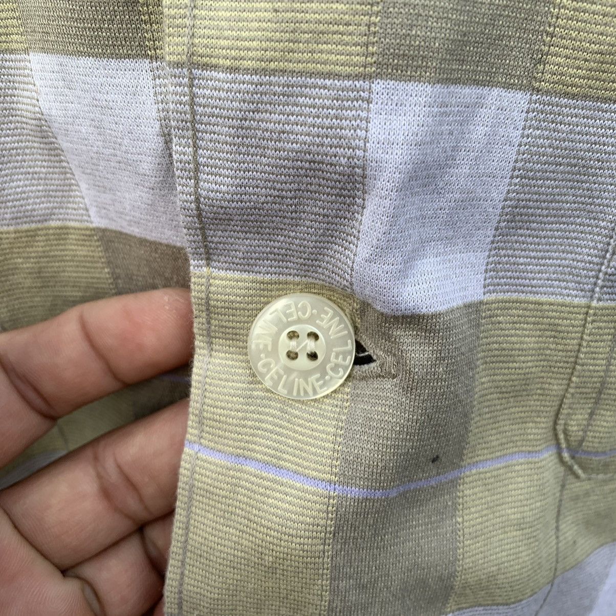 Celine × Vintage CELINE PARIS PAJAMAS SHIRT VTG Size US M / EU 48-50 / 2 - 4 Thumbnail