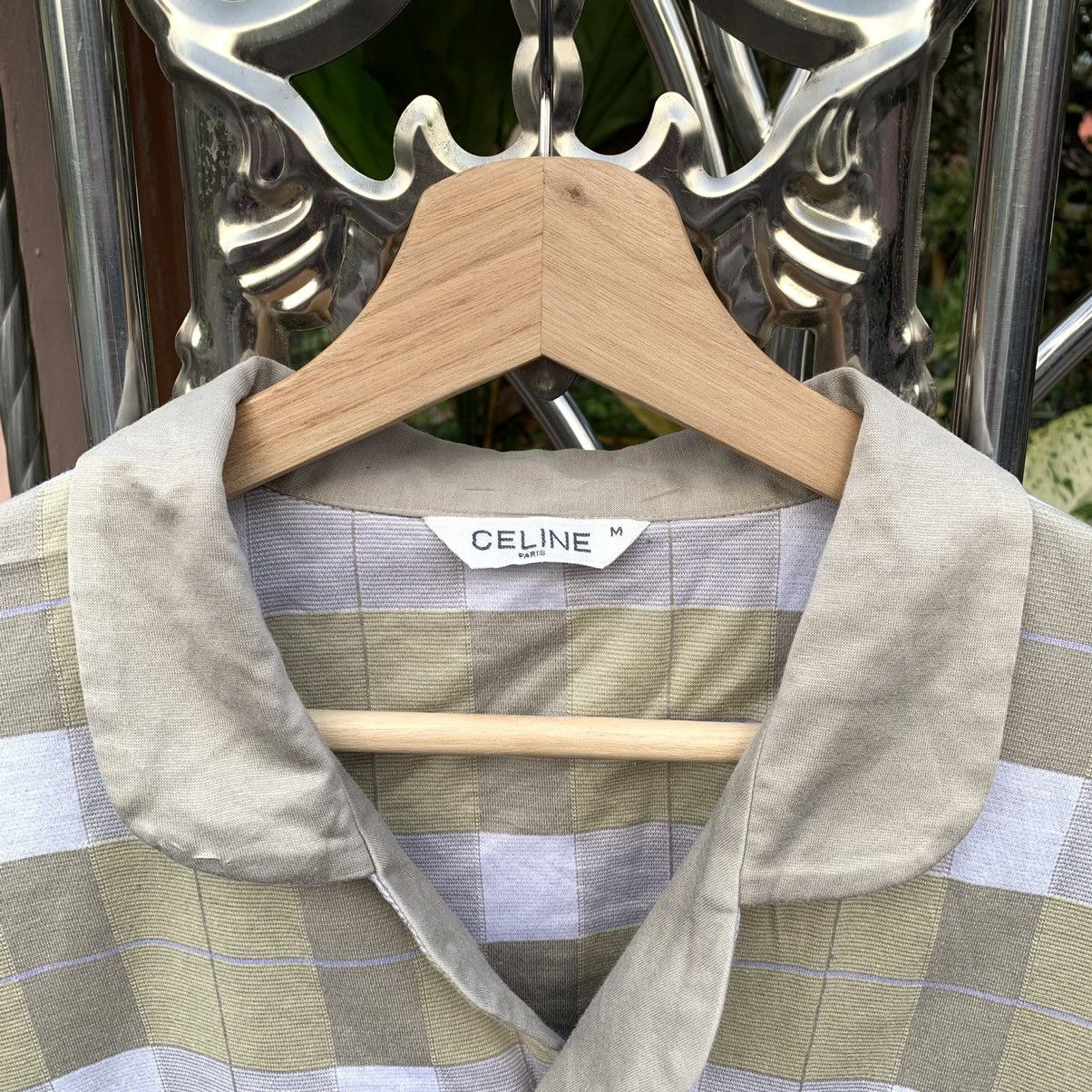 Celine × Vintage CELINE PARIS PAJAMAS SHIRT VTG Size US M / EU 48-50 / 2 - 8 Thumbnail