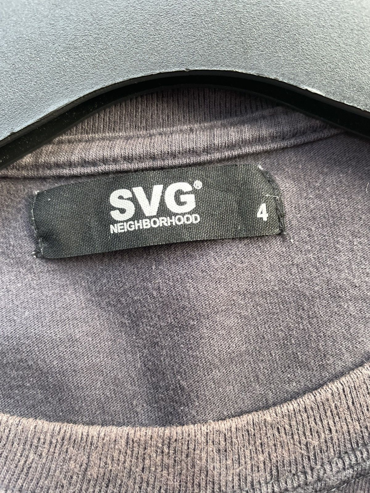 If Six Was Nine × Neighborhood SVG Archives by Neighborhood Faded Wash Tshirt Size US L / EU 52-54 / 3 - 12 Thumbnail