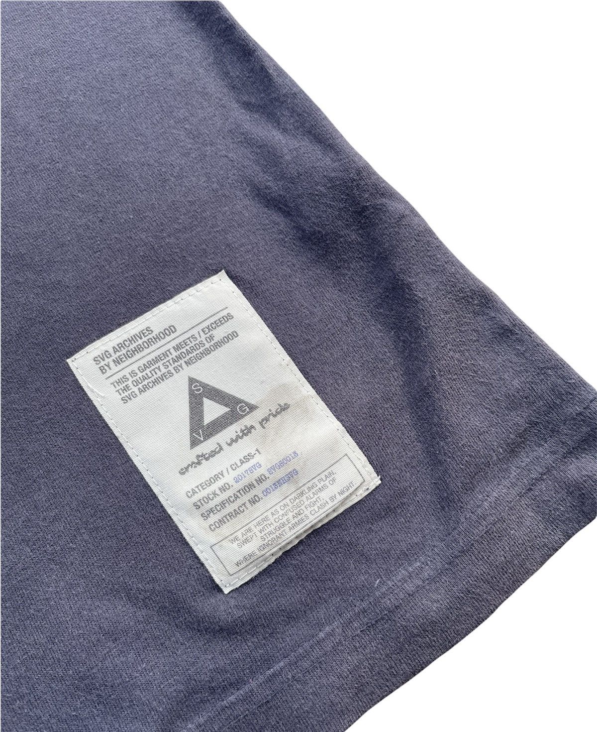 If Six Was Nine × Neighborhood SVG Archives by Neighborhood Faded Wash Tshirt Size US L / EU 52-54 / 3 - 5 Thumbnail