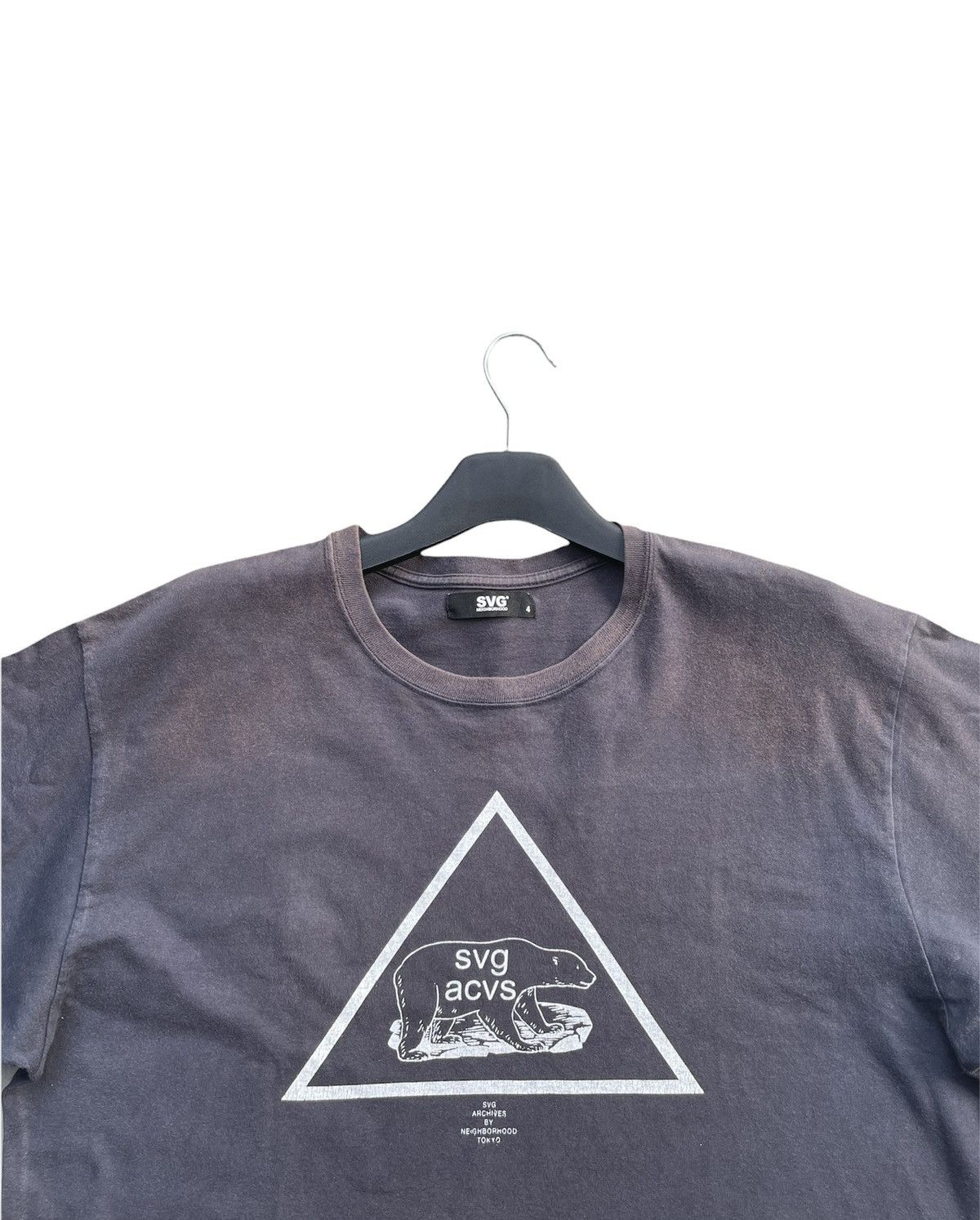 If Six Was Nine × Neighborhood SVG Archives by Neighborhood Faded Wash Tshirt Size US L / EU 52-54 / 3 - 3 Thumbnail