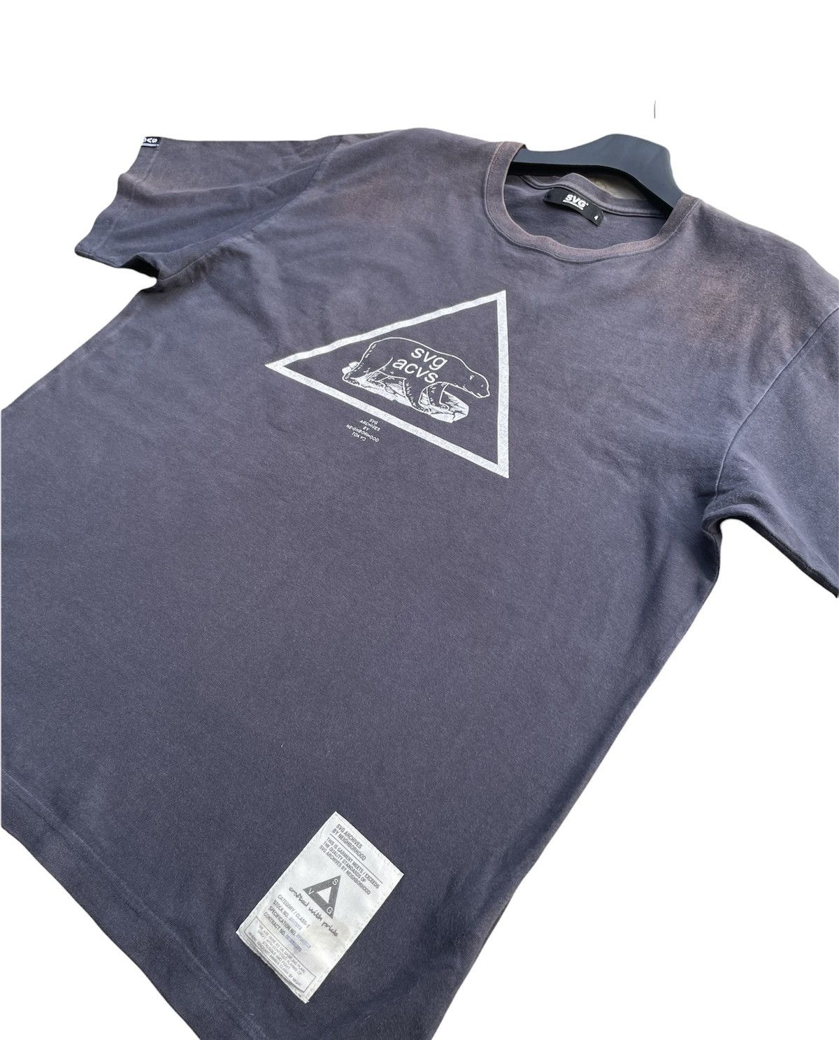 If Six Was Nine × Neighborhood SVG Archives by Neighborhood Faded Wash Tshirt Size US L / EU 52-54 / 3 - 2 Thumbnail
