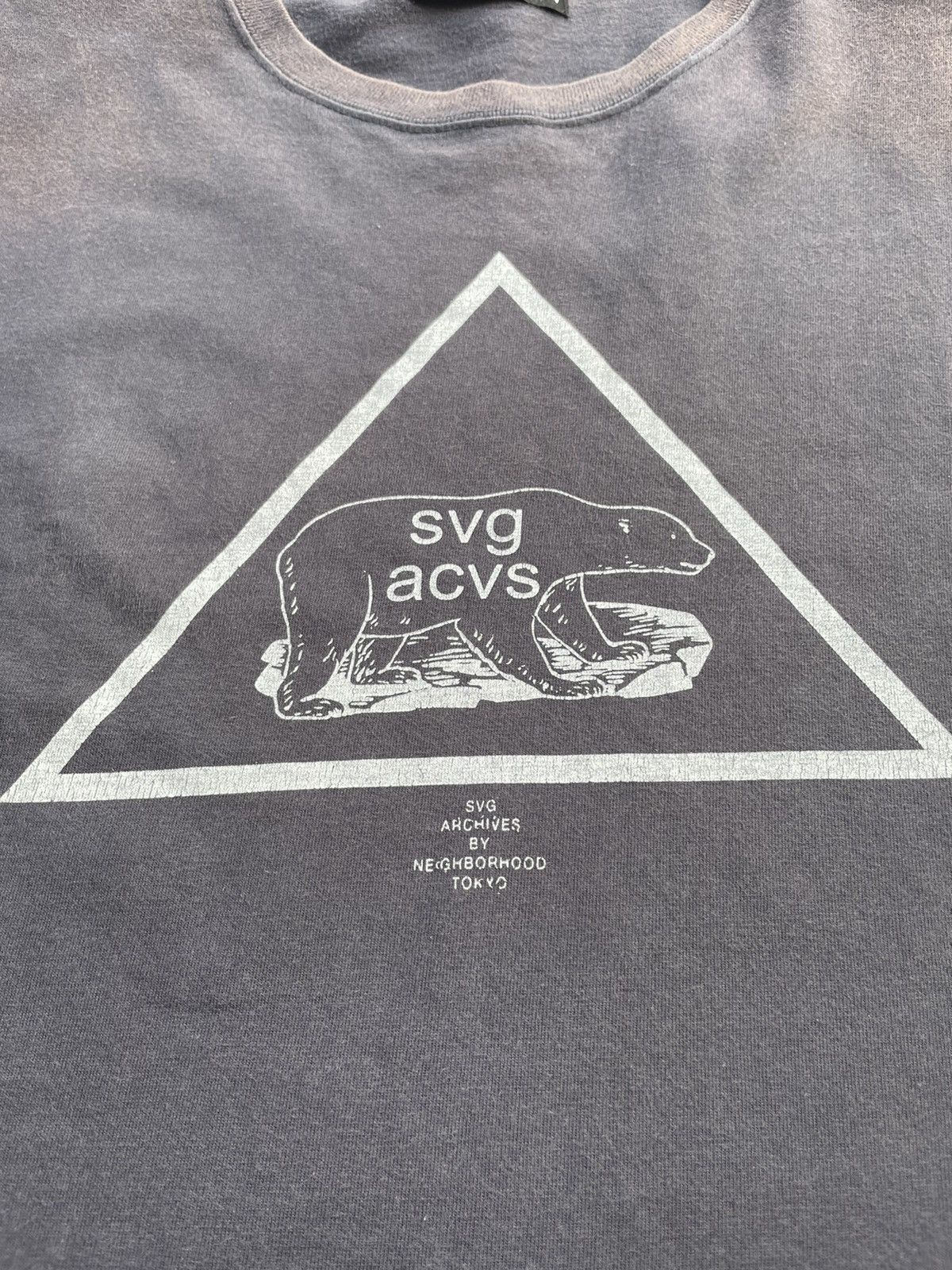 If Six Was Nine × Neighborhood SVG Archives by Neighborhood Faded Wash Tshirt Size US L / EU 52-54 / 3 - 13 Thumbnail