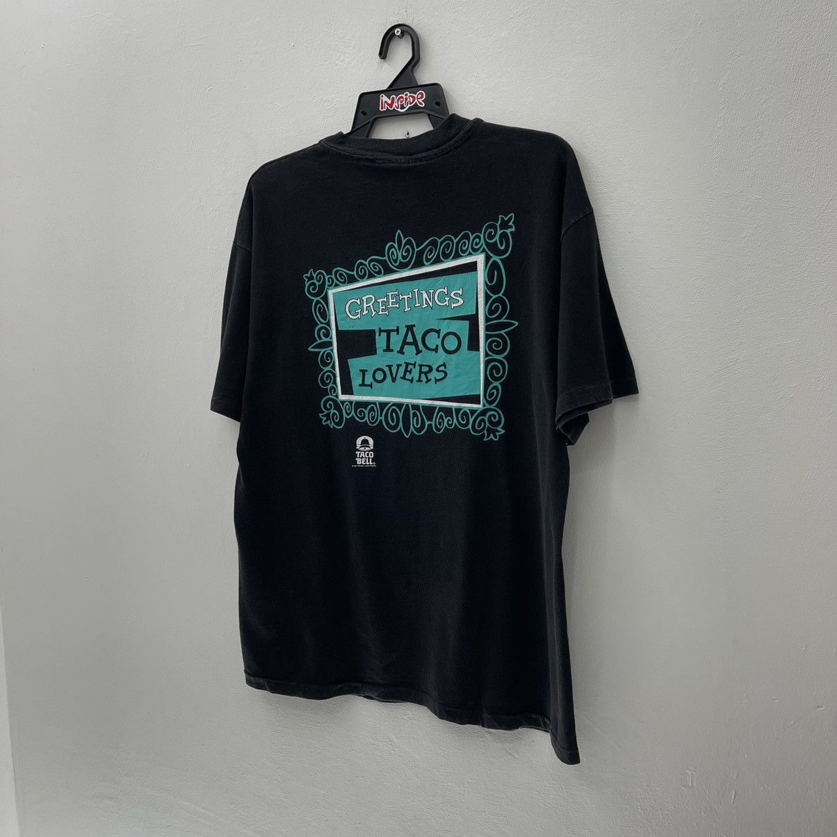 Hanes Greetings Taco Lovers T-Shirt Vintage 90s Taco Bell Size US L / EU 52-54 / 3 - 7 Thumbnail