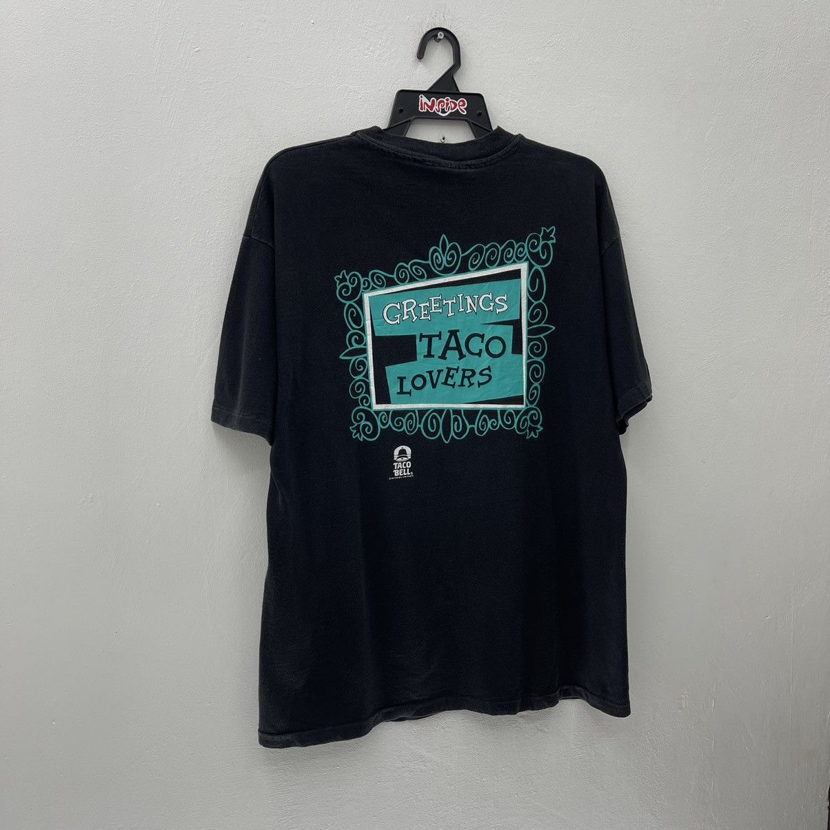 Hanes Greetings Taco Lovers T-Shirt Vintage 90s Taco Bell Size US L / EU 52-54 / 3 - 5 Thumbnail