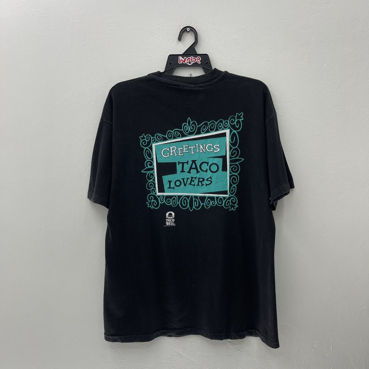 Hanes Greetings Taco Lovers T-Shirt Vintage 90s Taco Bell Size US L / EU 52-54 / 3 - 2 Thumbnail