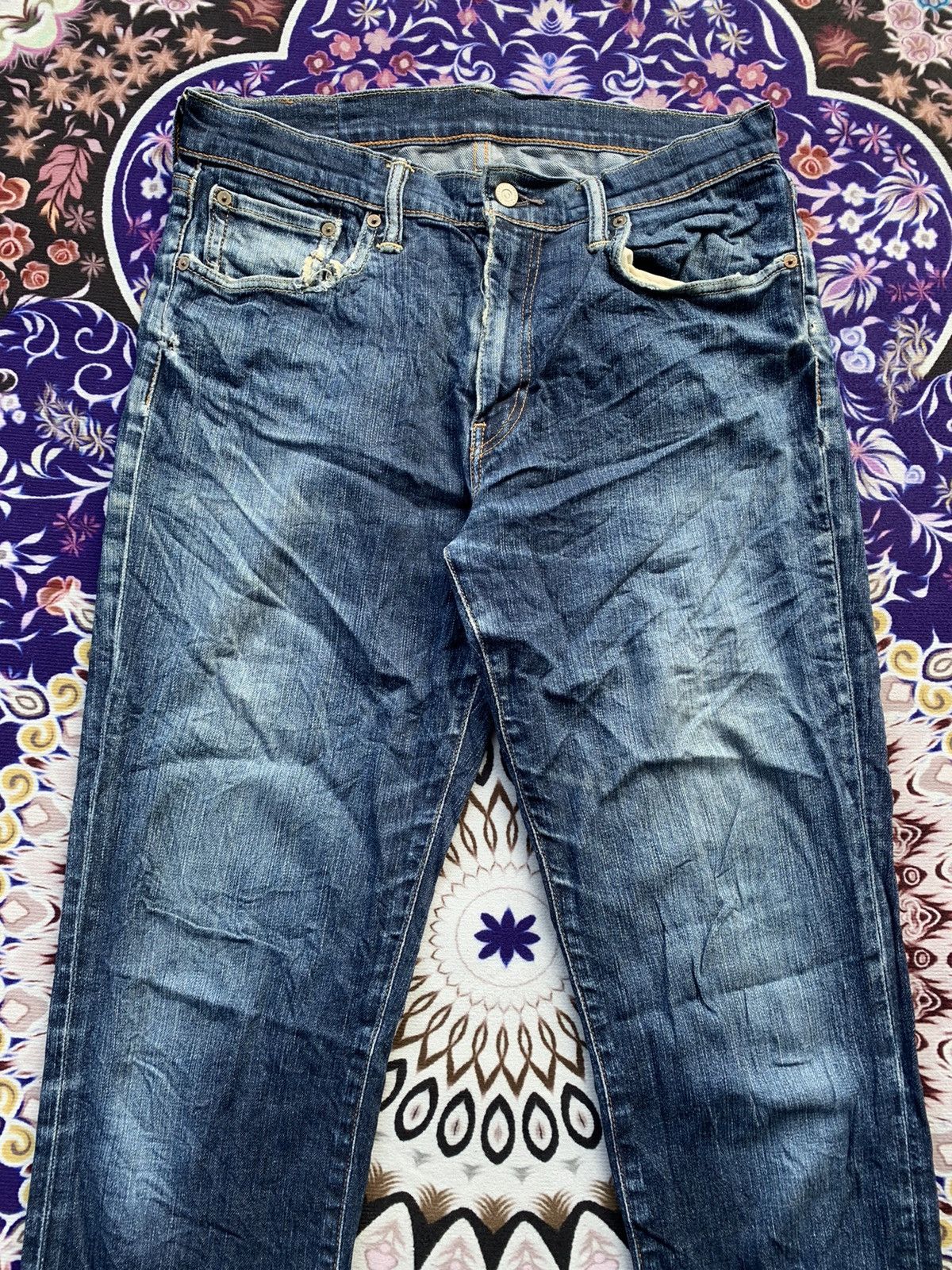 Levi's Levis 511 Faded Wash Denim Size US 34 / EU 50 - 3 Thumbnail