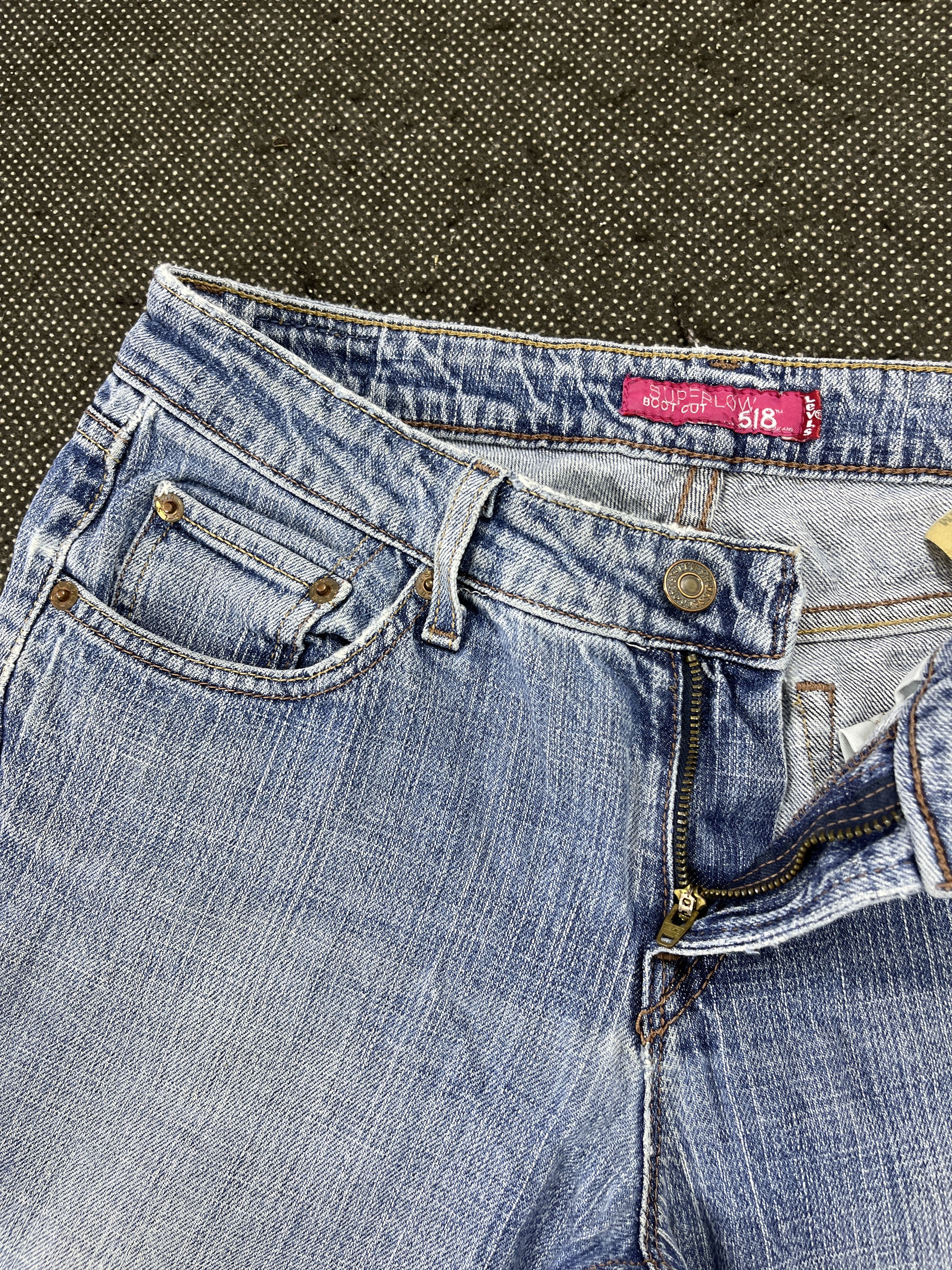 Levi's Vintage Levi's 518 Boot Cut Jeans - JP086 Size 30" / US 8 / IT 44 - 5 Thumbnail
