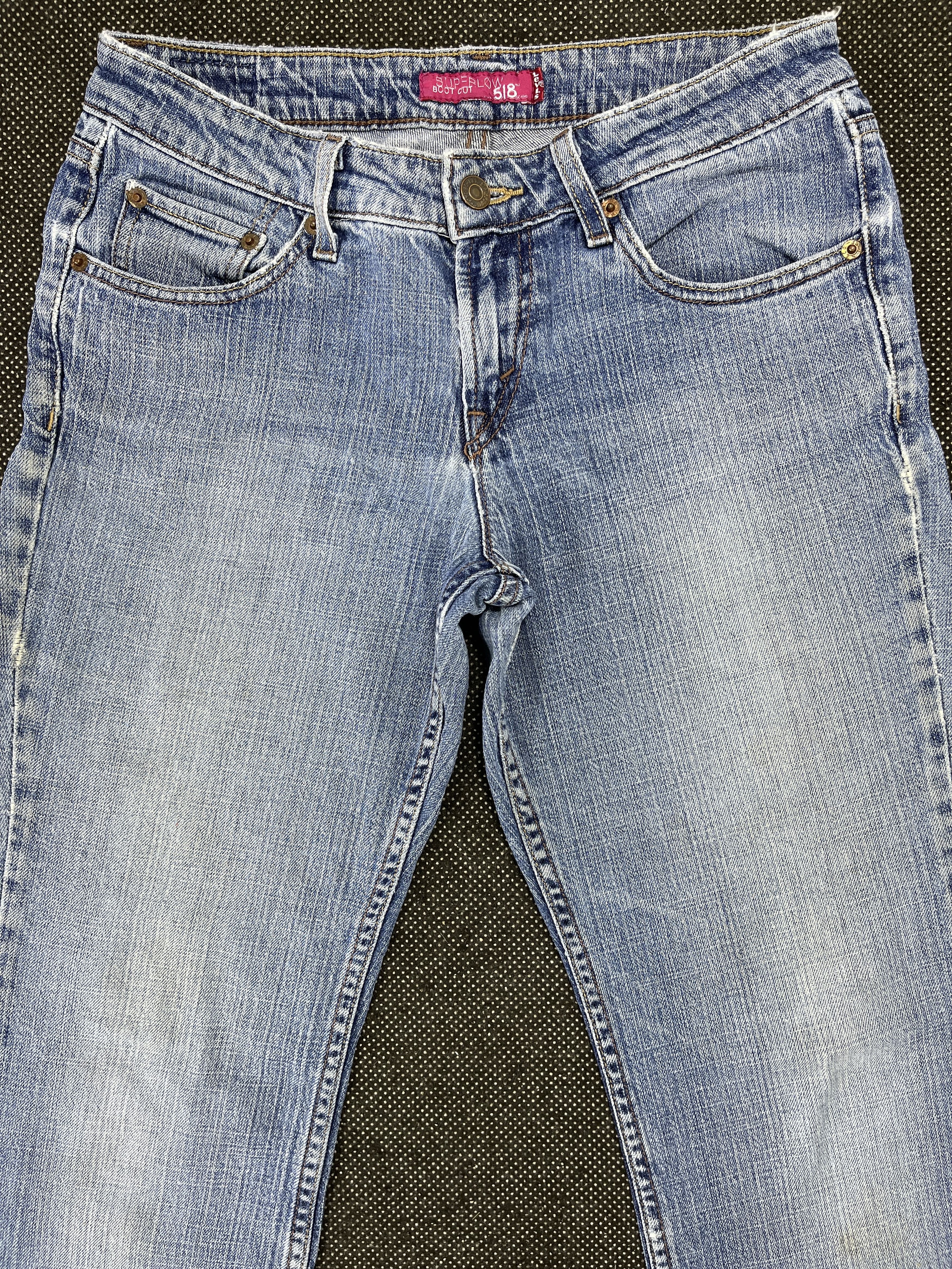 Levi's Vintage Levi's 518 Boot Cut Jeans - JP086 Size 30" / US 8 / IT 44 - 3 Thumbnail