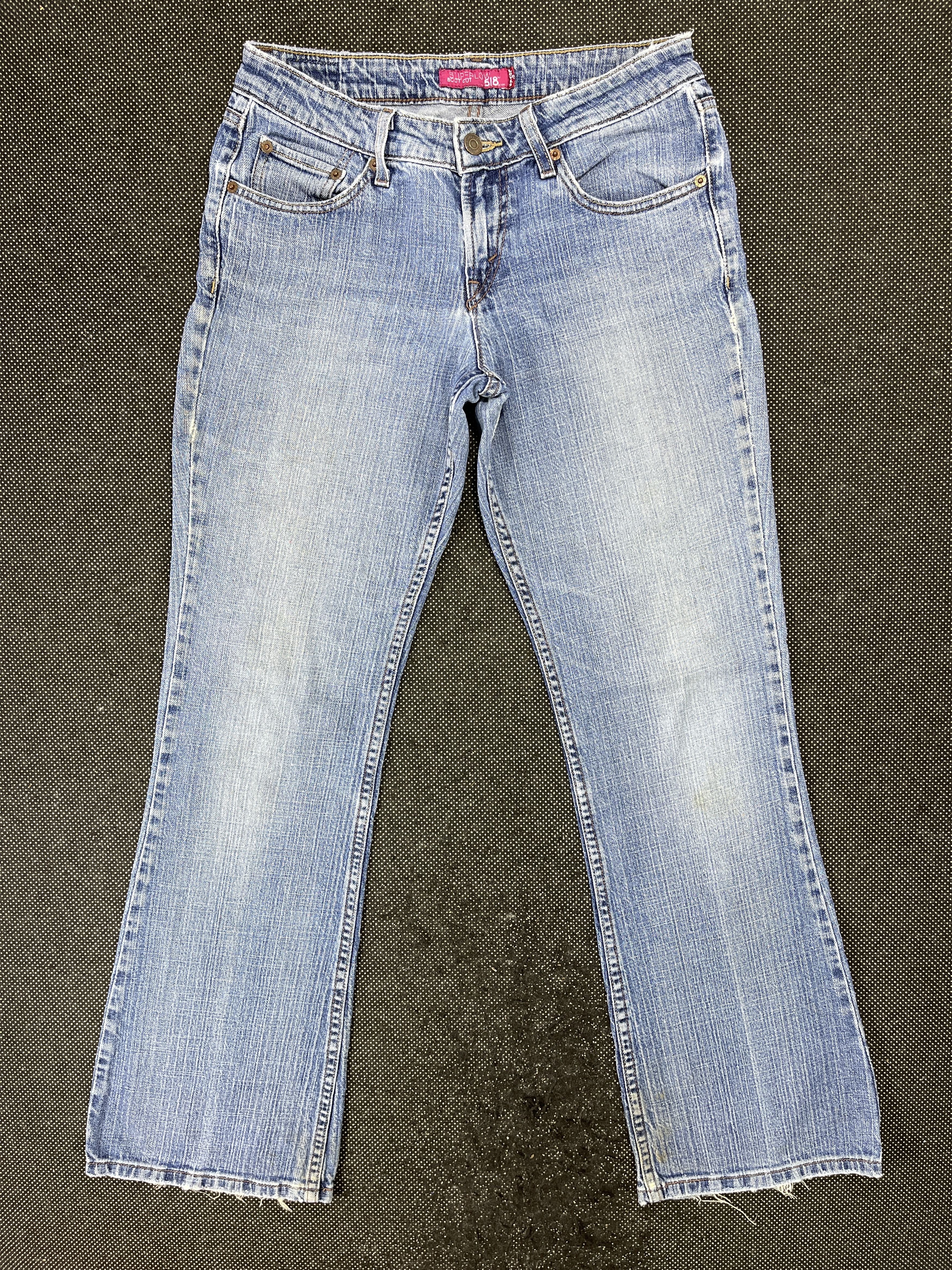 image of Levis x Vintage Levi's 518 Boot Cut Jeans - Jp086 in Blue, Women's (Size 30)