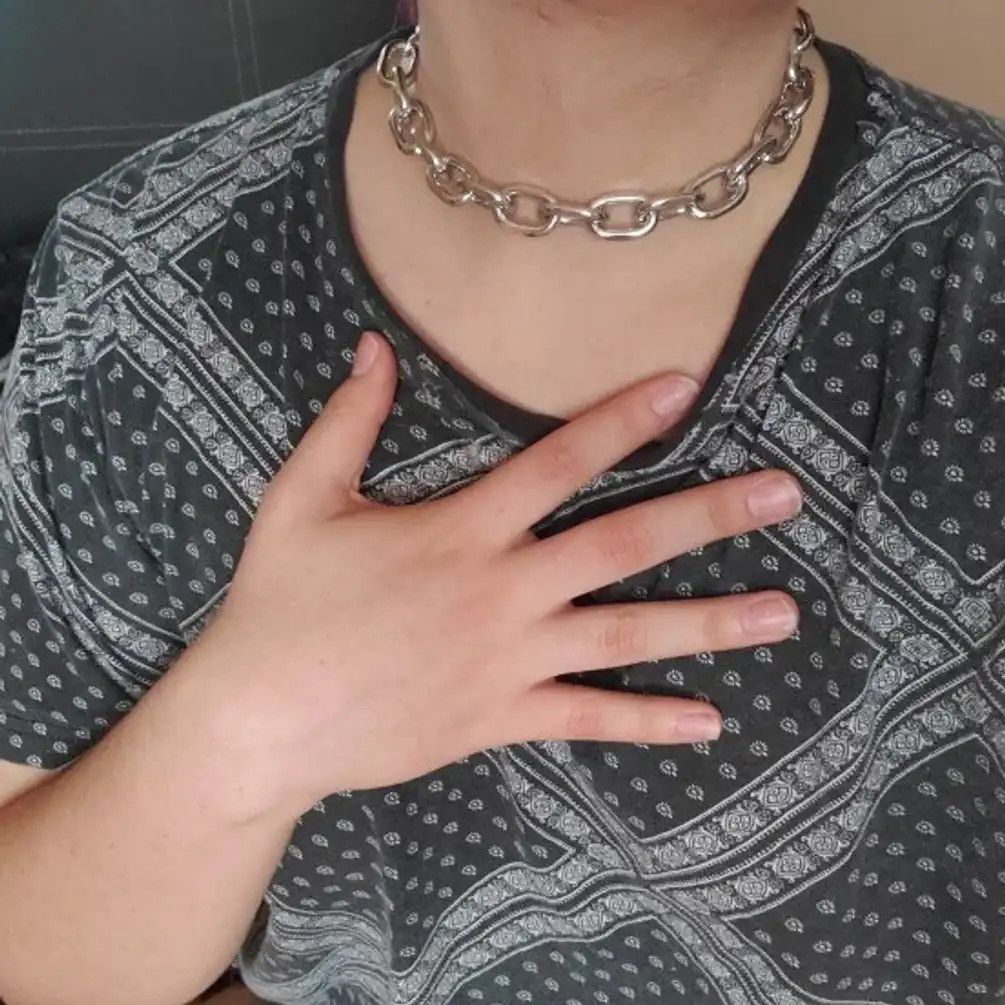 Jewelry Chain Choker Necklace Size ONE SIZE - 3 Thumbnail
