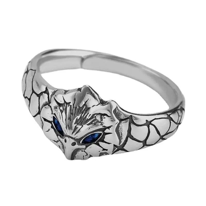 Jewelry Blue Eyes Eagle Rings Size ONE SIZE - 1 Thumbnail