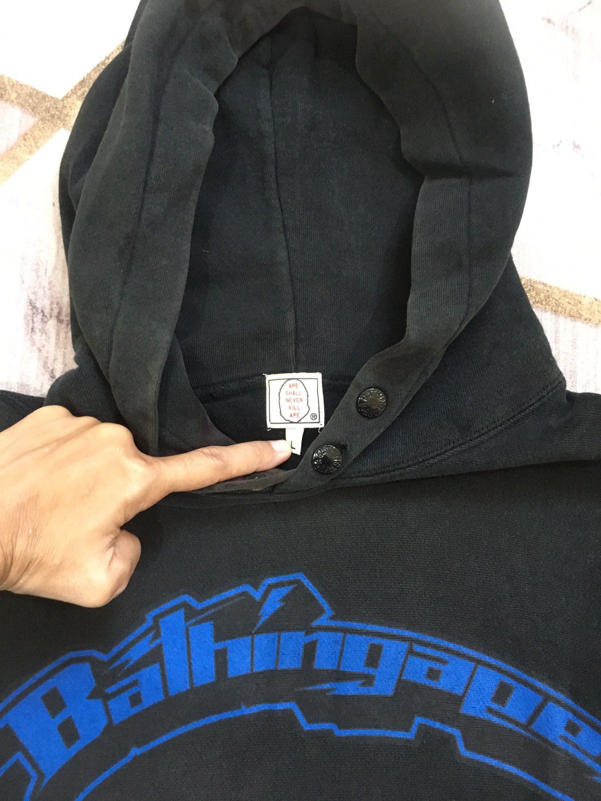 Bape Bape Creeper Pullover Hoodie Size US L / EU 52-54 / 3 - 24 Thumbnail