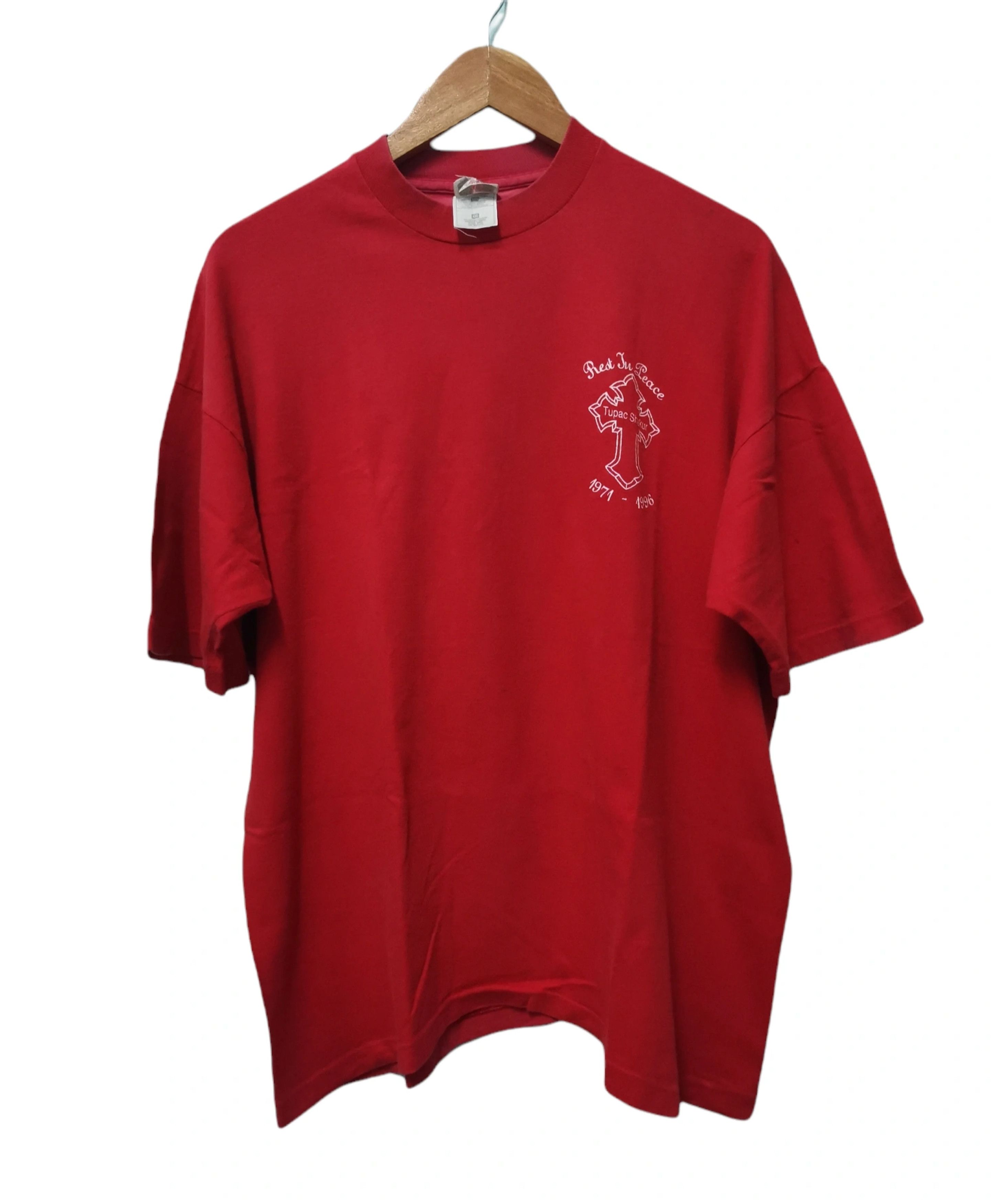 Rap Tees Vintage 90's 2pac Tupac Shakur Memory Rap Tee P. Daddy Janet Size US XXL / EU 58 / 5 - 3 Thumbnail