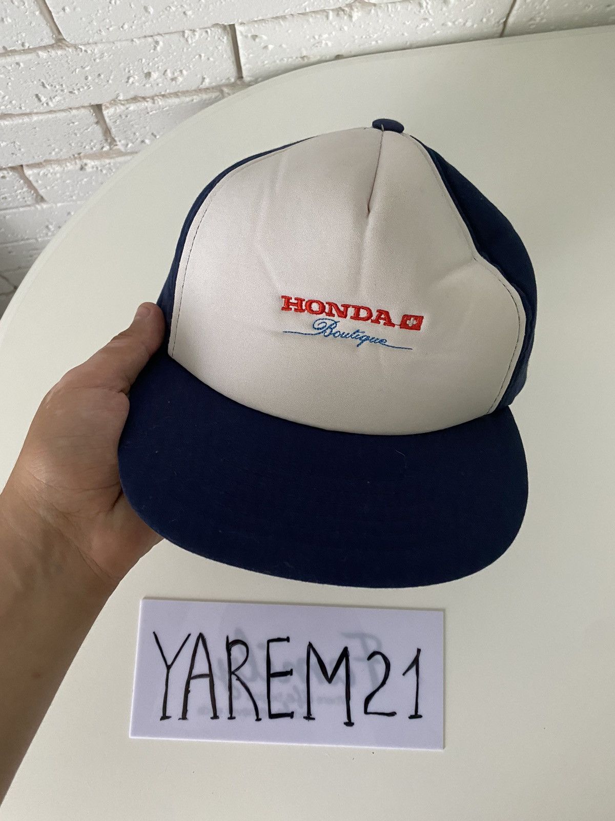 Honda Vintage Racing Honda Cap hat Size ONE SIZE - 2 Thumbnail