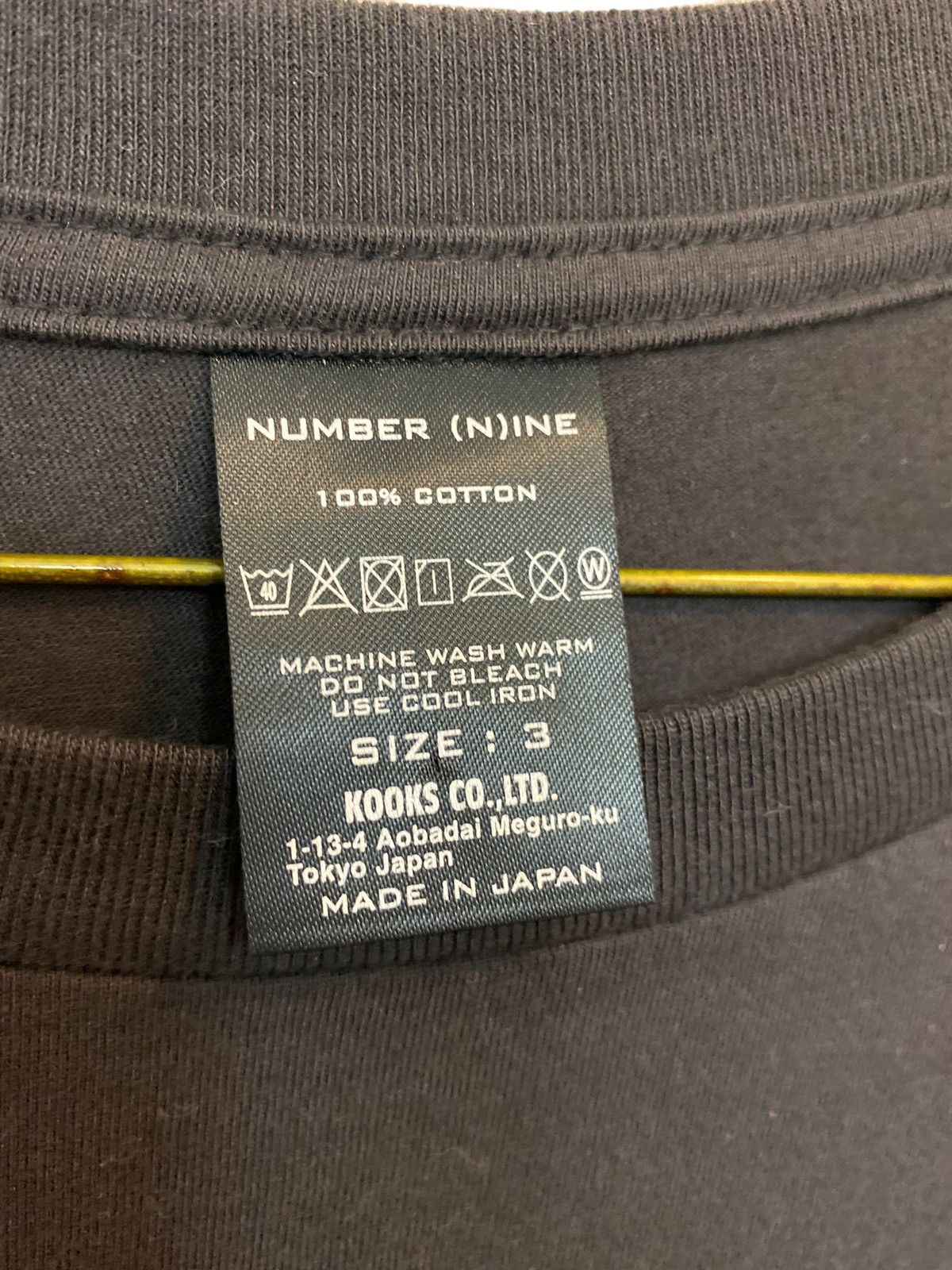 Number (N)ine Number (N)ine Graphic T Shirt Minoru Hiratani Size US L / EU 52-54 / 3 - 6 Thumbnail