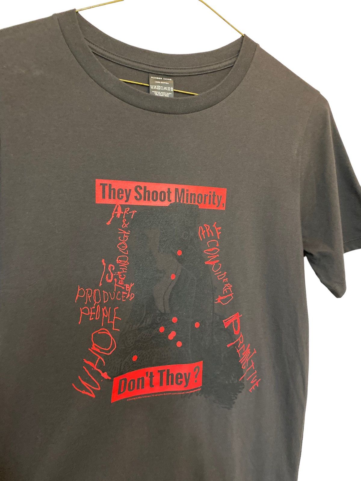 Number (N)ine Number (N)ine Graphic T Shirt Minoru Hiratani Size US L / EU 52-54 / 3 - 3 Thumbnail
